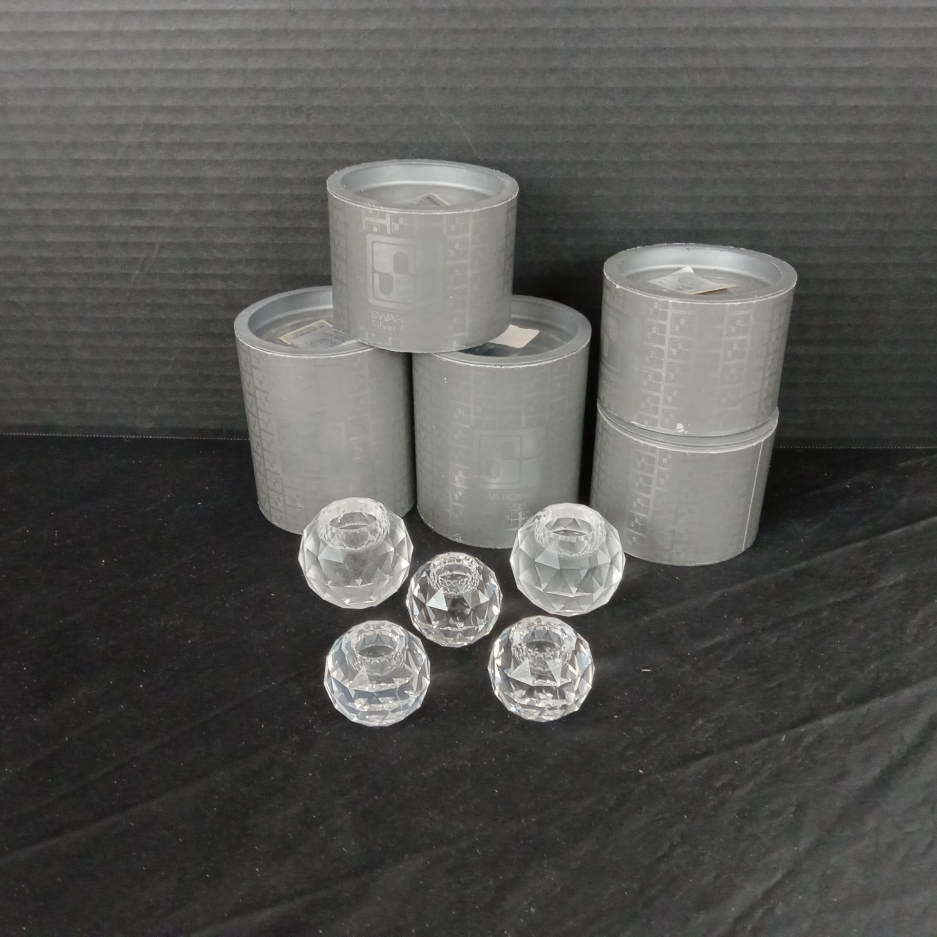 Swarovski Mini Candle Holders - image 1 of 9