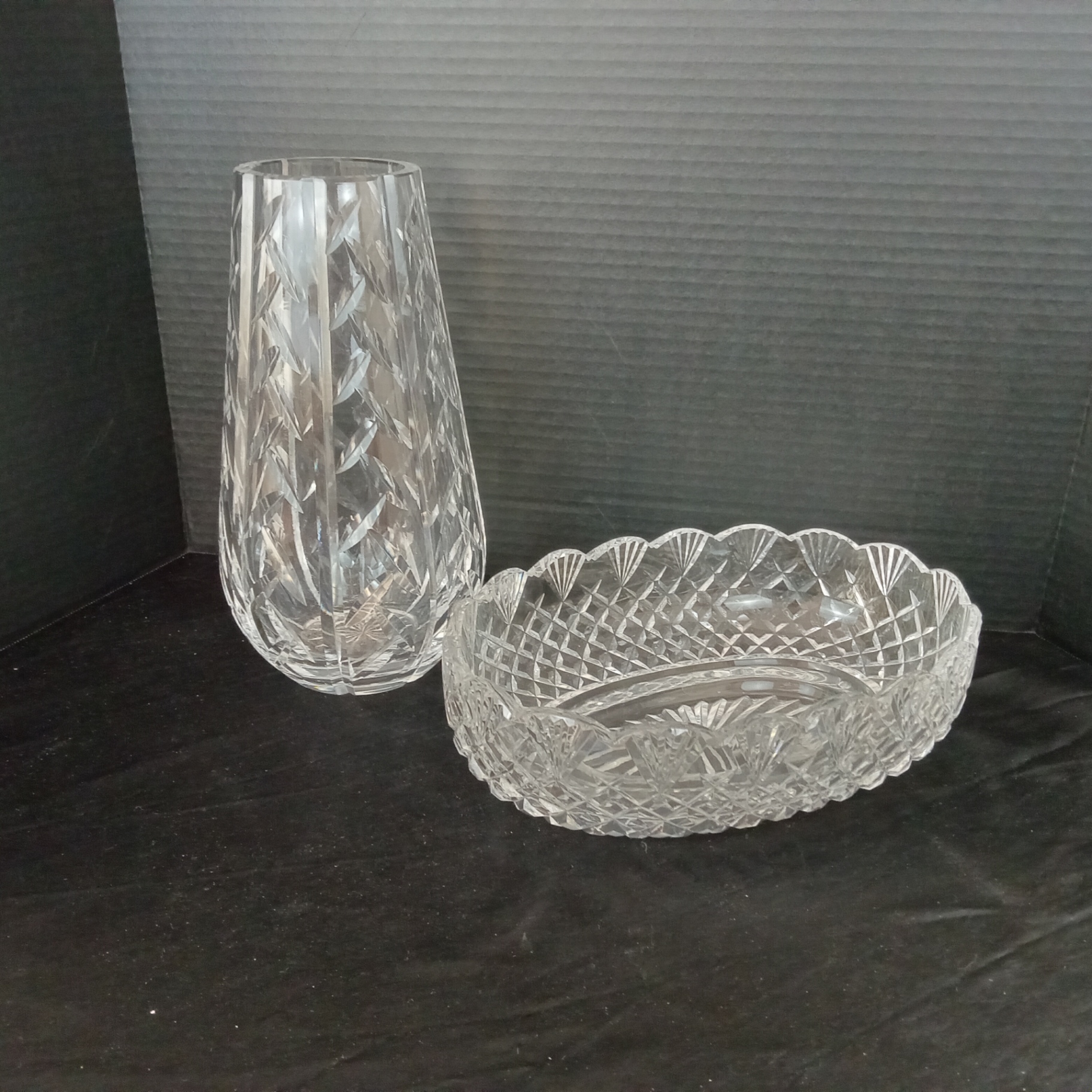 Waterford Vase & Bowl - image 1 of 10