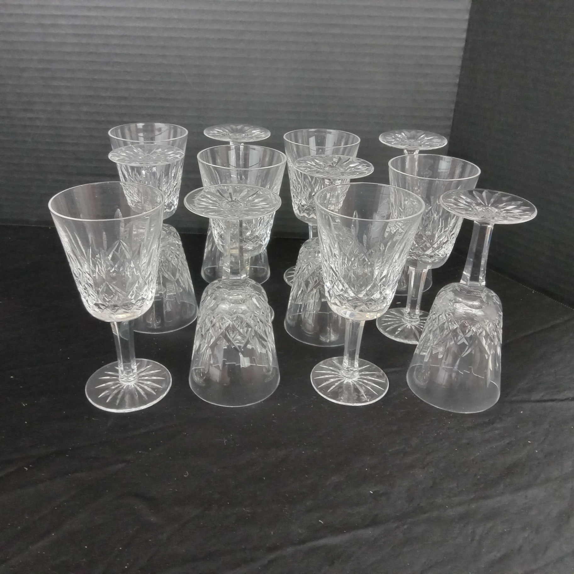 Waterford Lismore White Wine Glasses - image 5 of 8
