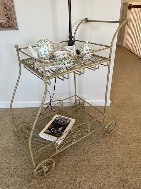 Painted Wrought Iron Set - image 2 of 8