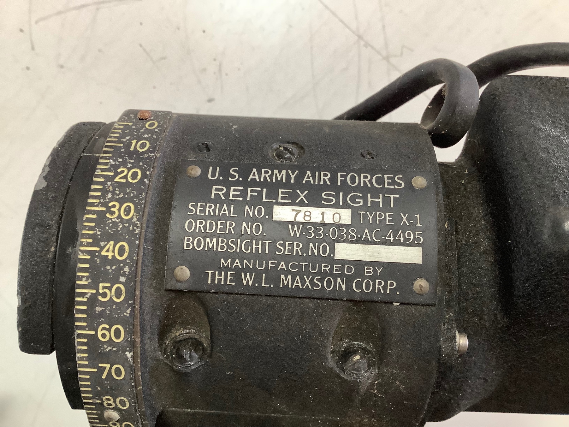 Vintage Norden Bombsight - Partial - image 1 of 9