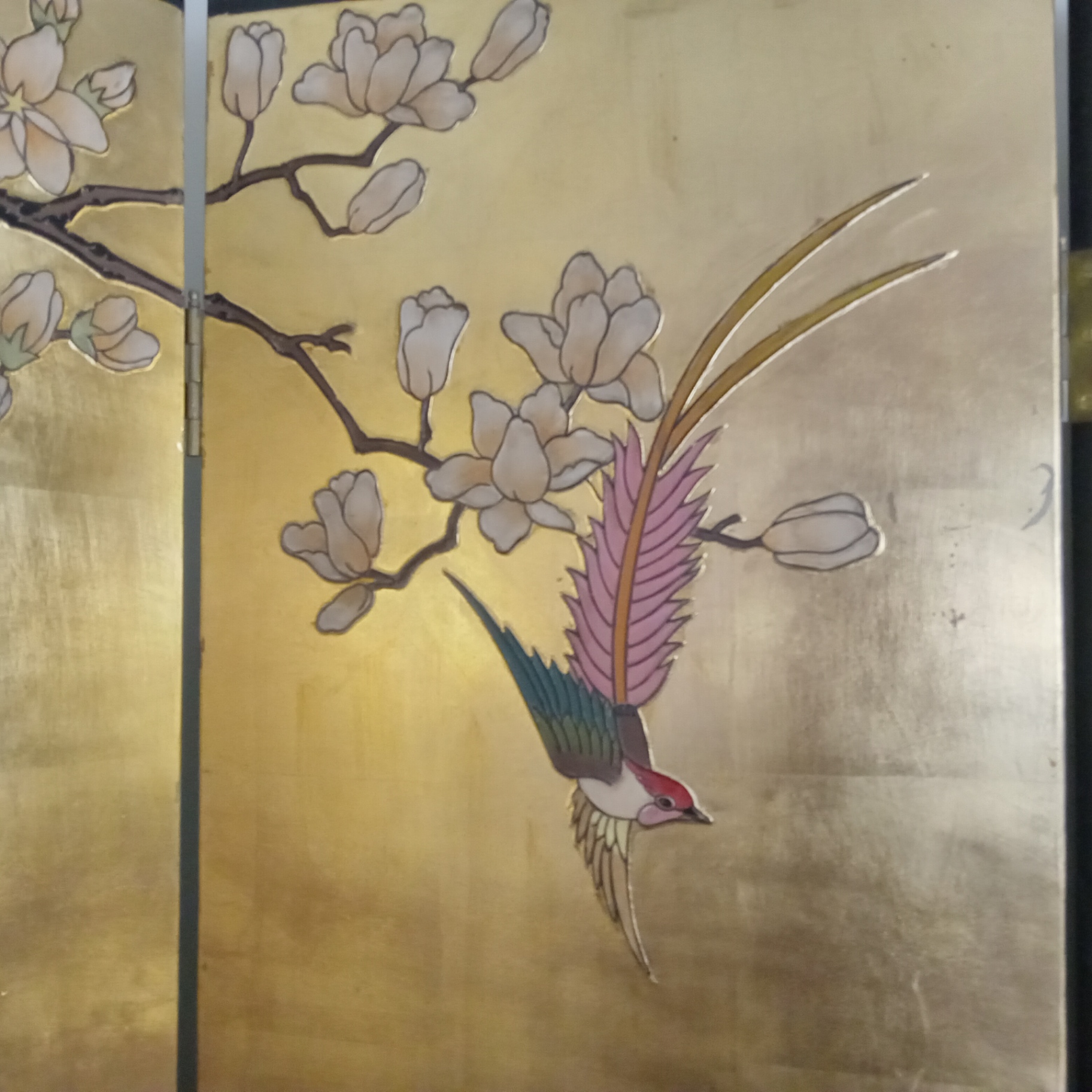 Asian Wood Screen - image 7 of 15