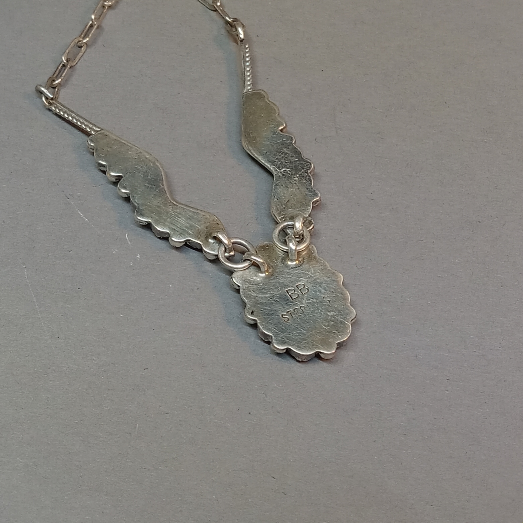 Sterling, Turquoise & Coral Jewelry (STR 12.9dwt) - image 12 of 18