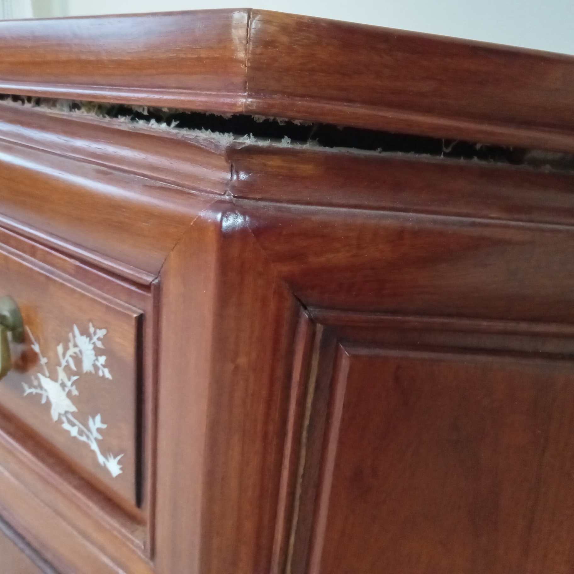 Asian Design Cabinet with Inlay Design - image 13 of 15