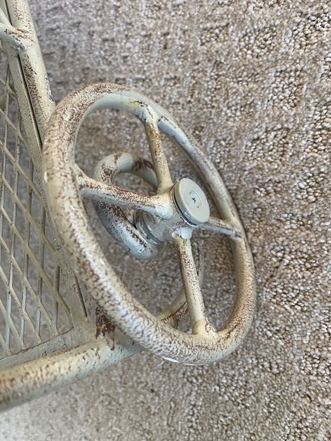 Painted Wrought Iron Set - image 4 of 8