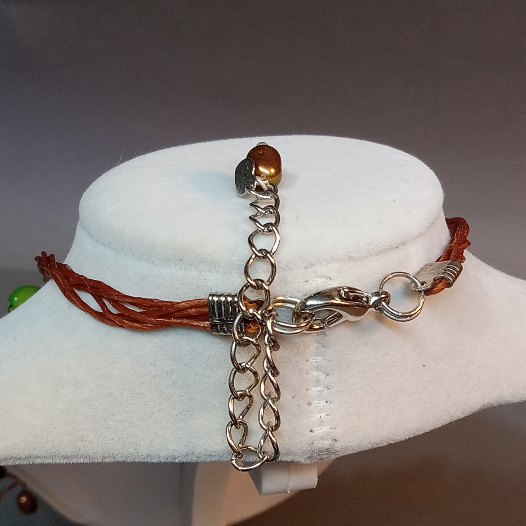 Hand Beaded Floral Jewelry - Pastels - image 17 of 18