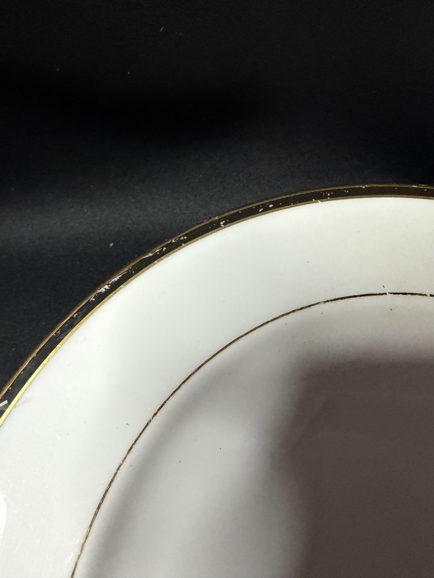 Set of 4 - Lenox Kelly Gold china accent plate - image 6 of 7