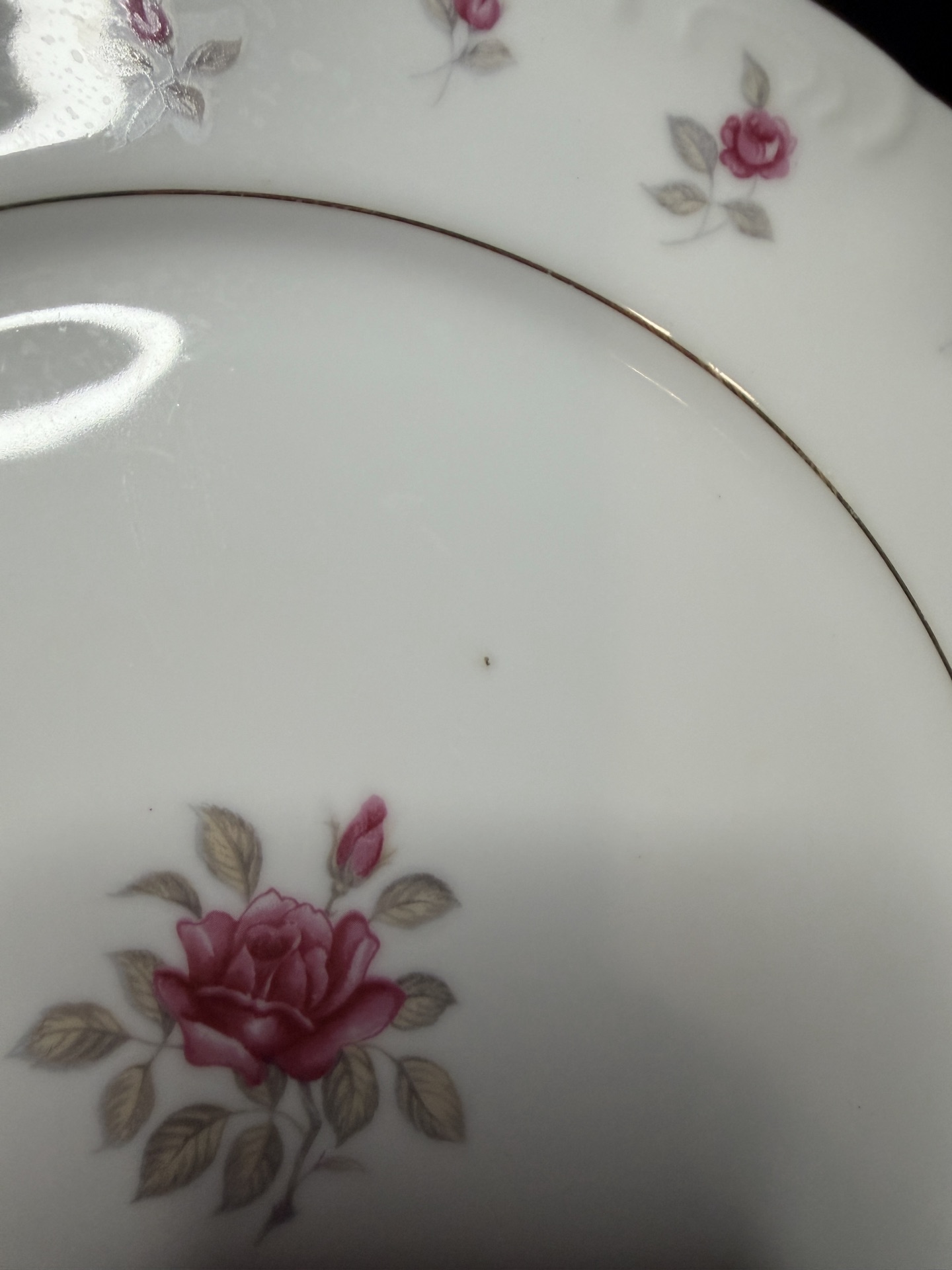 2 - vintage "Royal Court" fine china dinner plates made in Japan - image 3 of 5