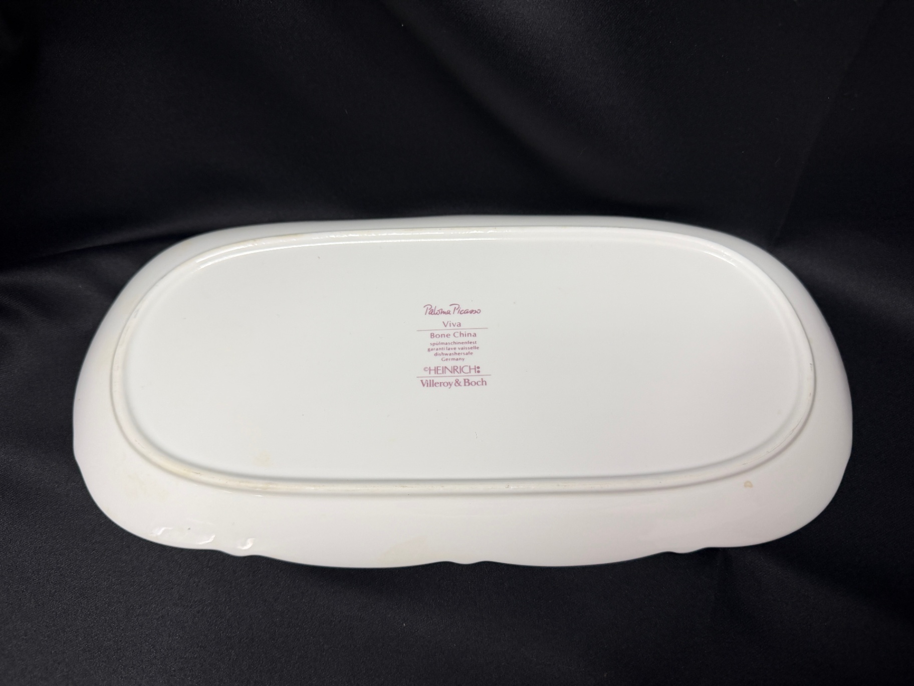 set of 4 - Villeroy & Boch Heinrich Paloma Picasso Viva pattern porcelain serving pieces. - image 2 of 5