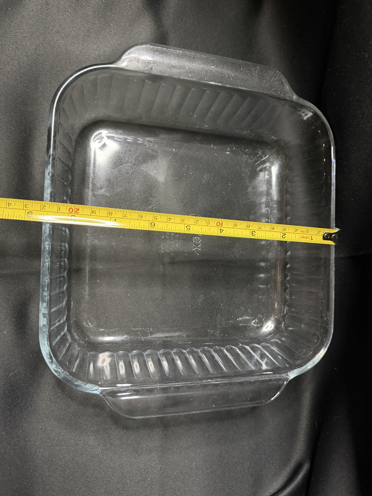 vintage Pyrex 222-S 2-quart square casserole dish - image 3 of 3