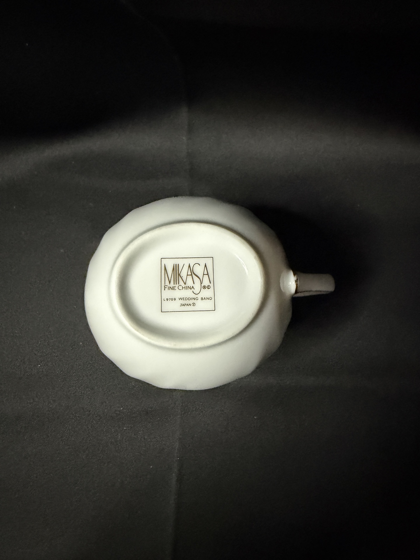 Mikasa Wedding Band Platinum Creamer - image 4 of 5