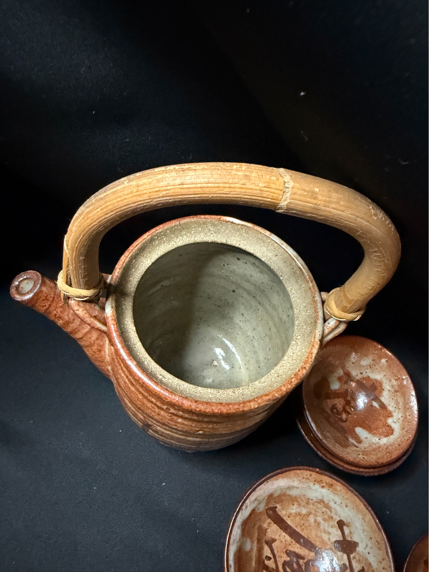 Handcrafted Japanese tea set - image 4 of 4