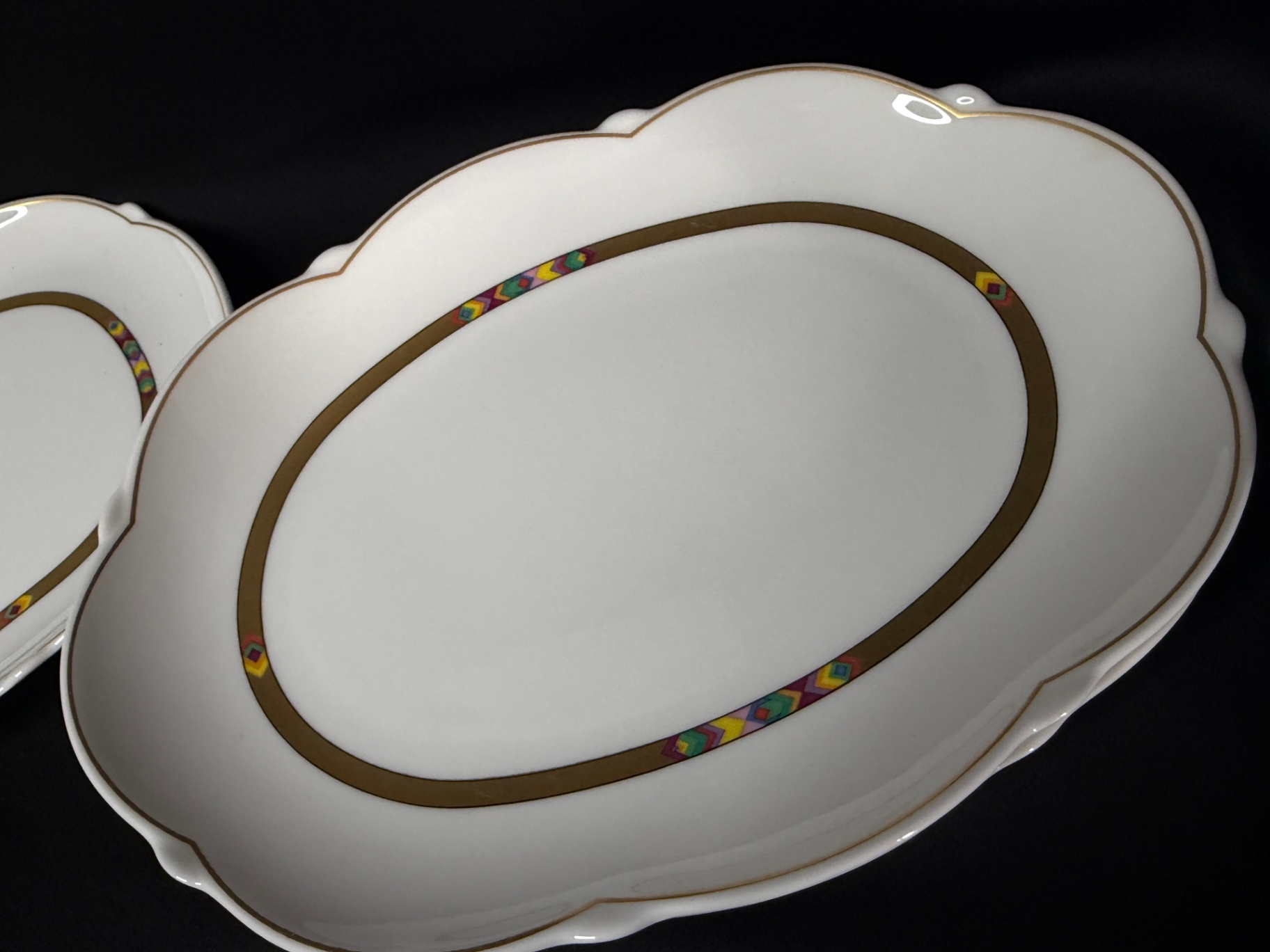 set of 4 - Villeroy & Boch Heinrich Paloma Picasso Viva pattern porcelain serving pieces. - image 3 of 5