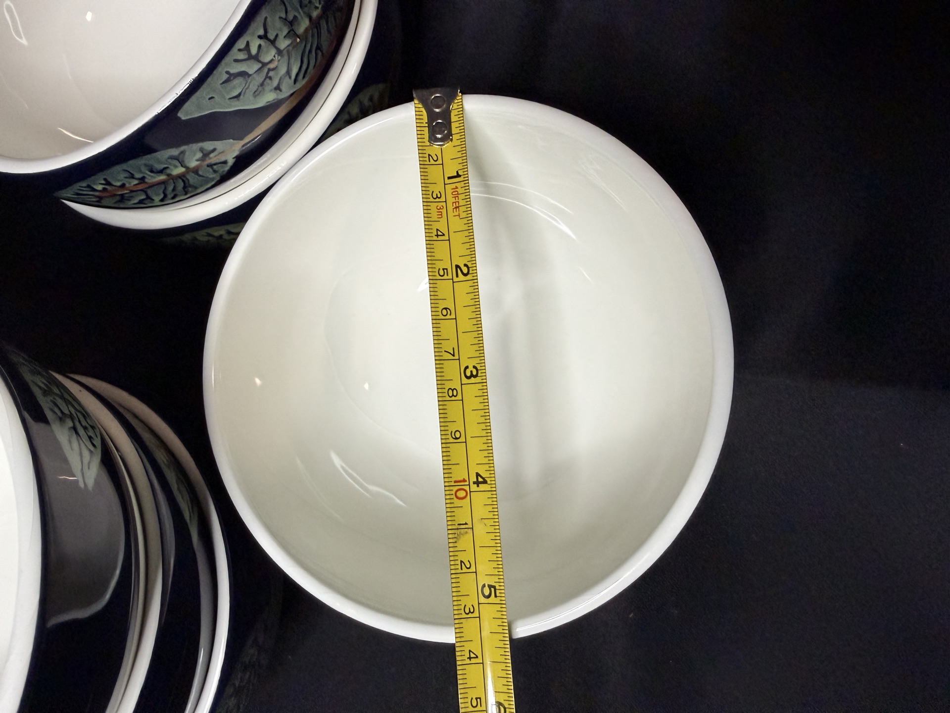 6 - handcrafted ceramic bowls - by Ceramica - Italy - image 3 of 3