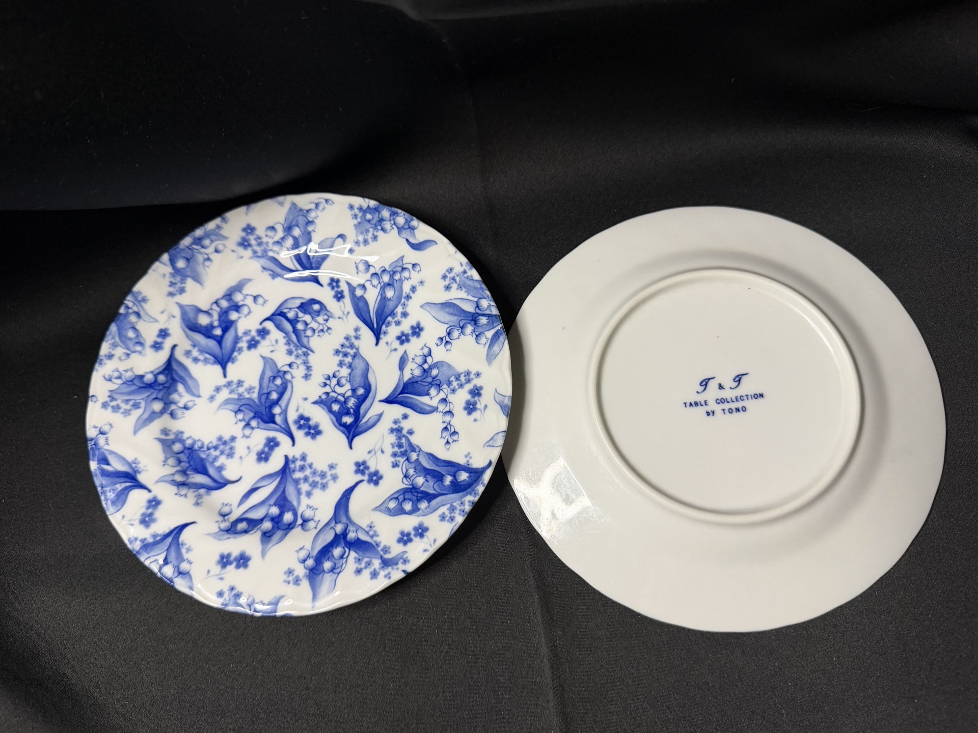 2- collectable ceramic plates from "Table Collection" By Tono - image 2 of 3