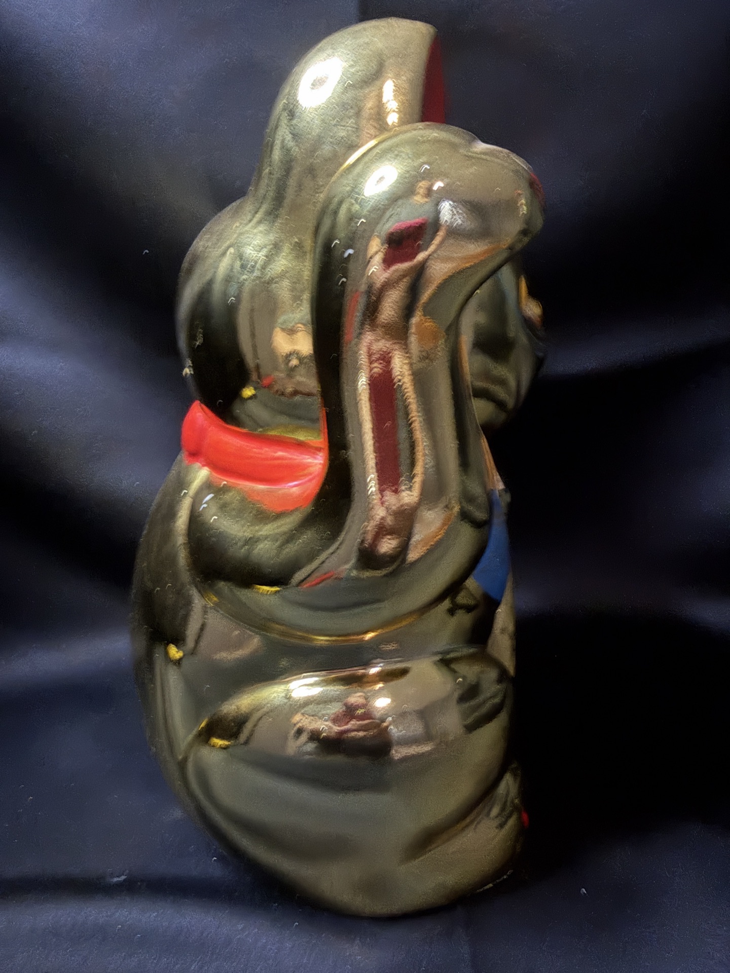 Japanese Maneki-neko, or "lucky cat figurine/bank - image 4 of 7