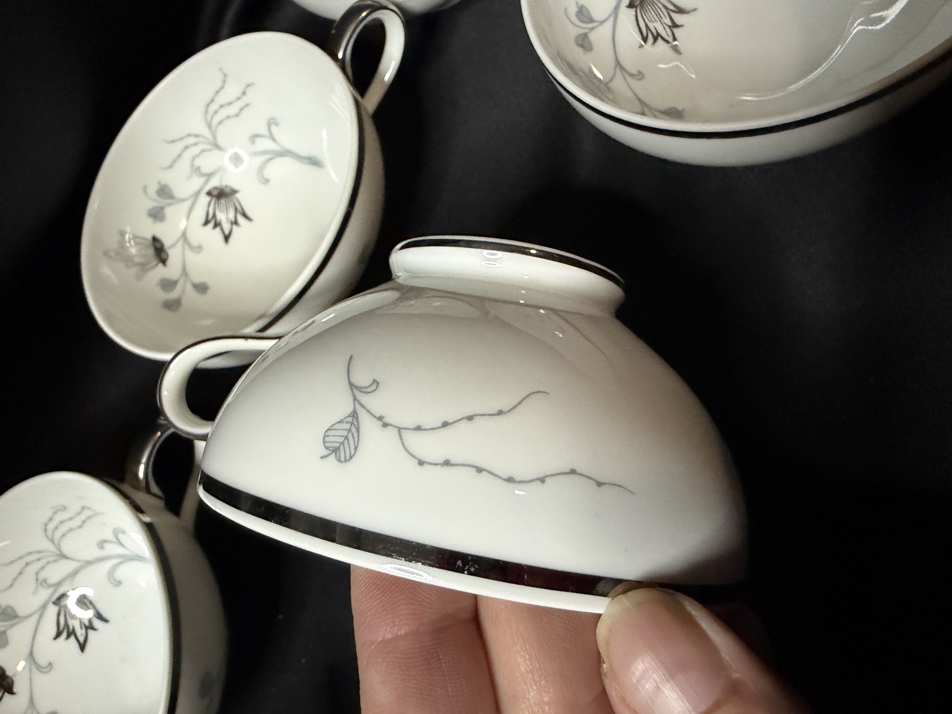 9-pc set - vintage Eschenbach Bavaria China set - image 4 of 7