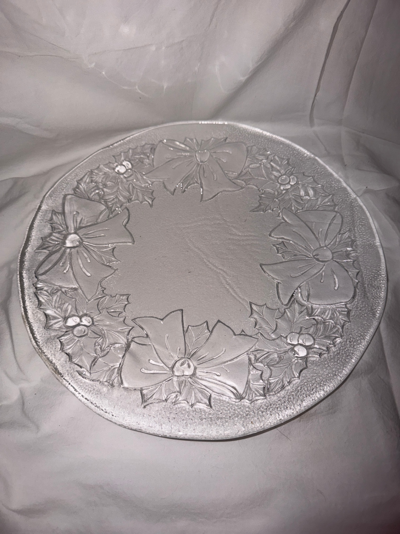 vintage glass serving platter - image 1 of 2