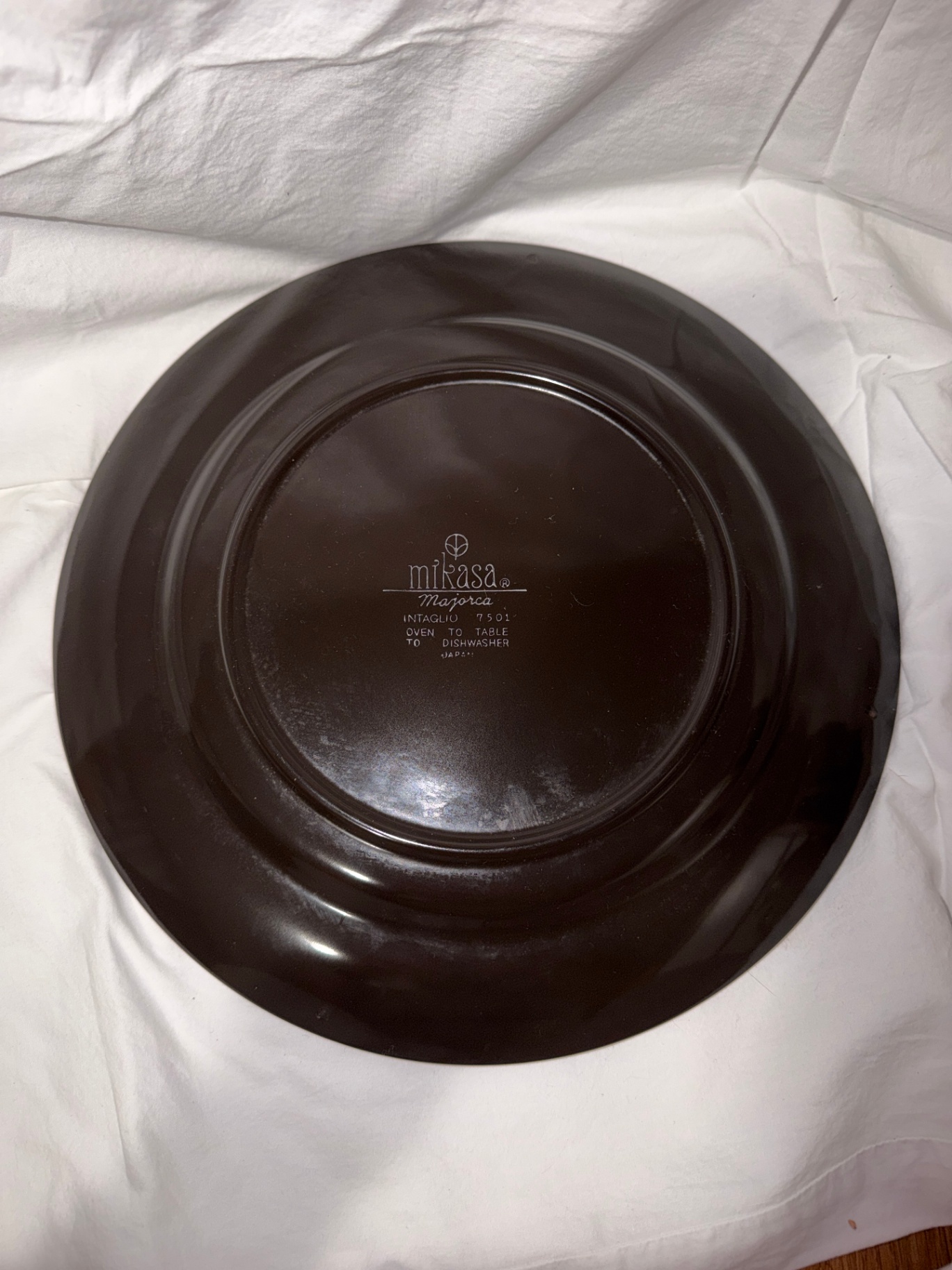 vintage Mikasa Majorca Intaglio plate - image 2 of 3