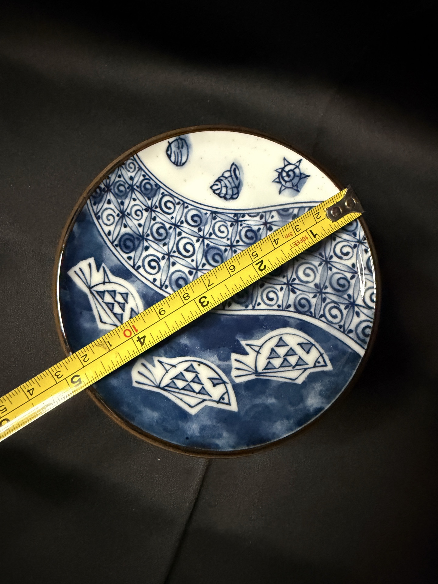 8 - Vintage Mino Ware Fish Plates - image 4 of 4