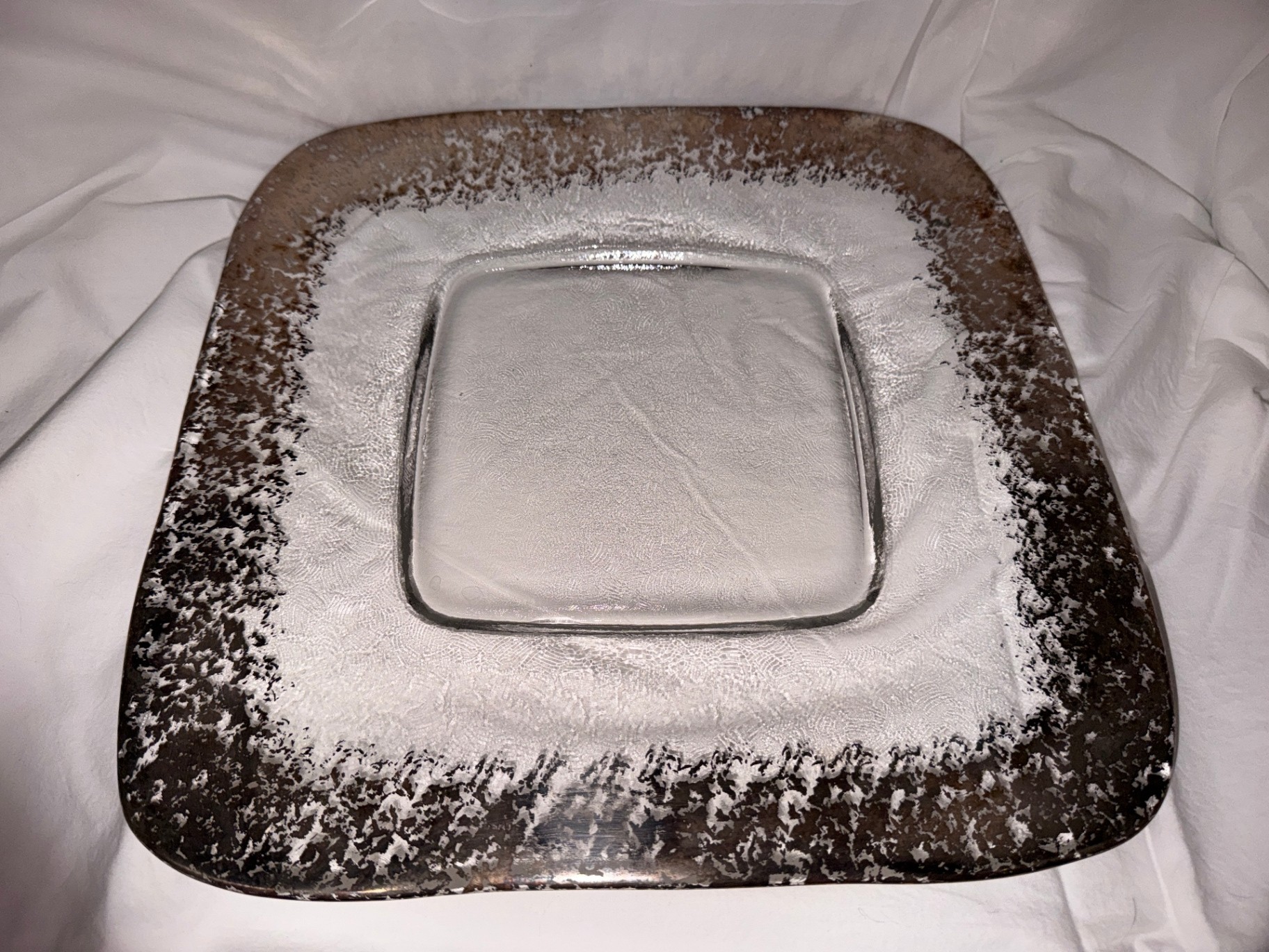 Decorative Glass Platter - image 1 of 3