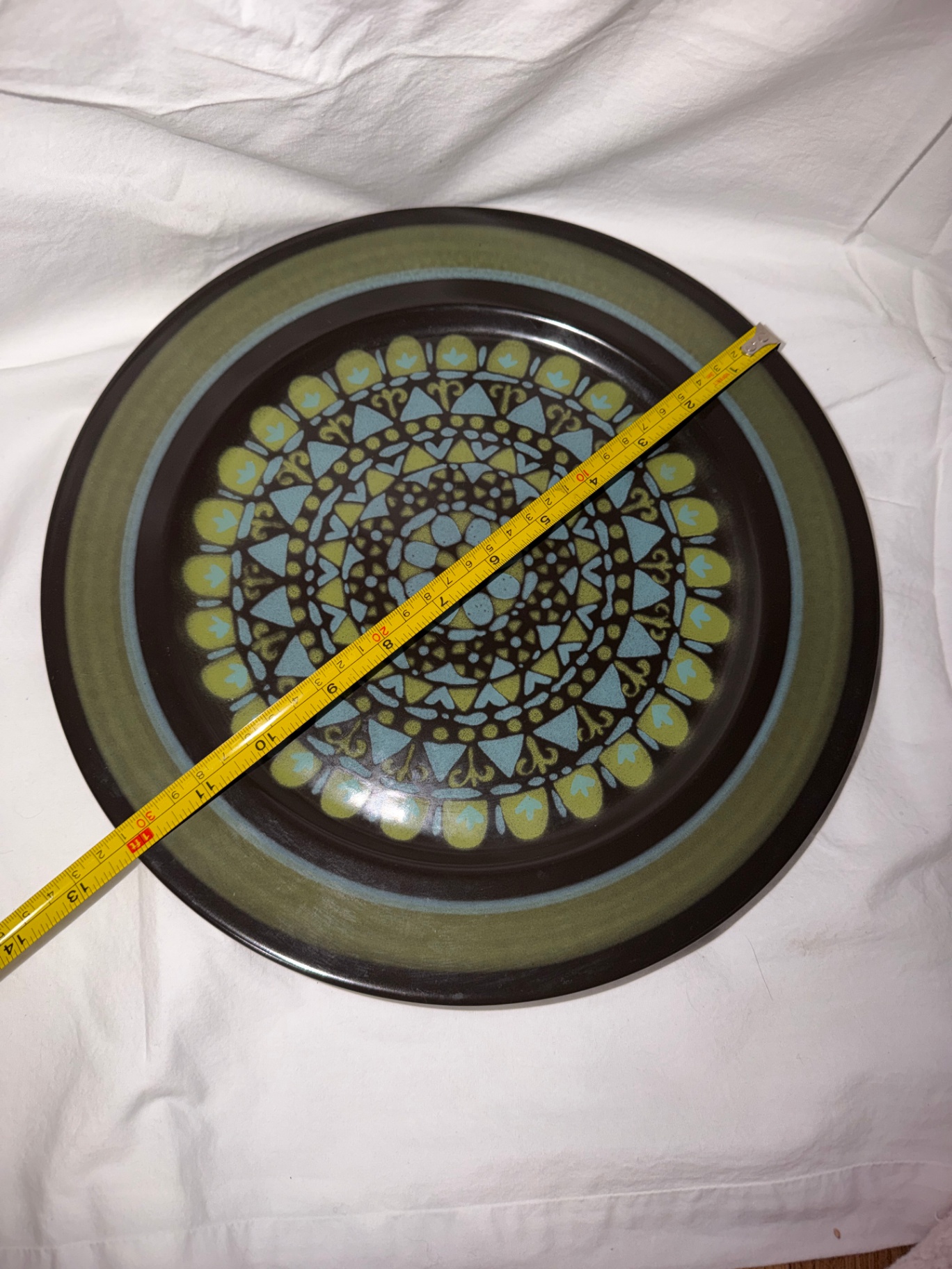 vintage Mikasa Majorca Intaglio plate - image 3 of 3