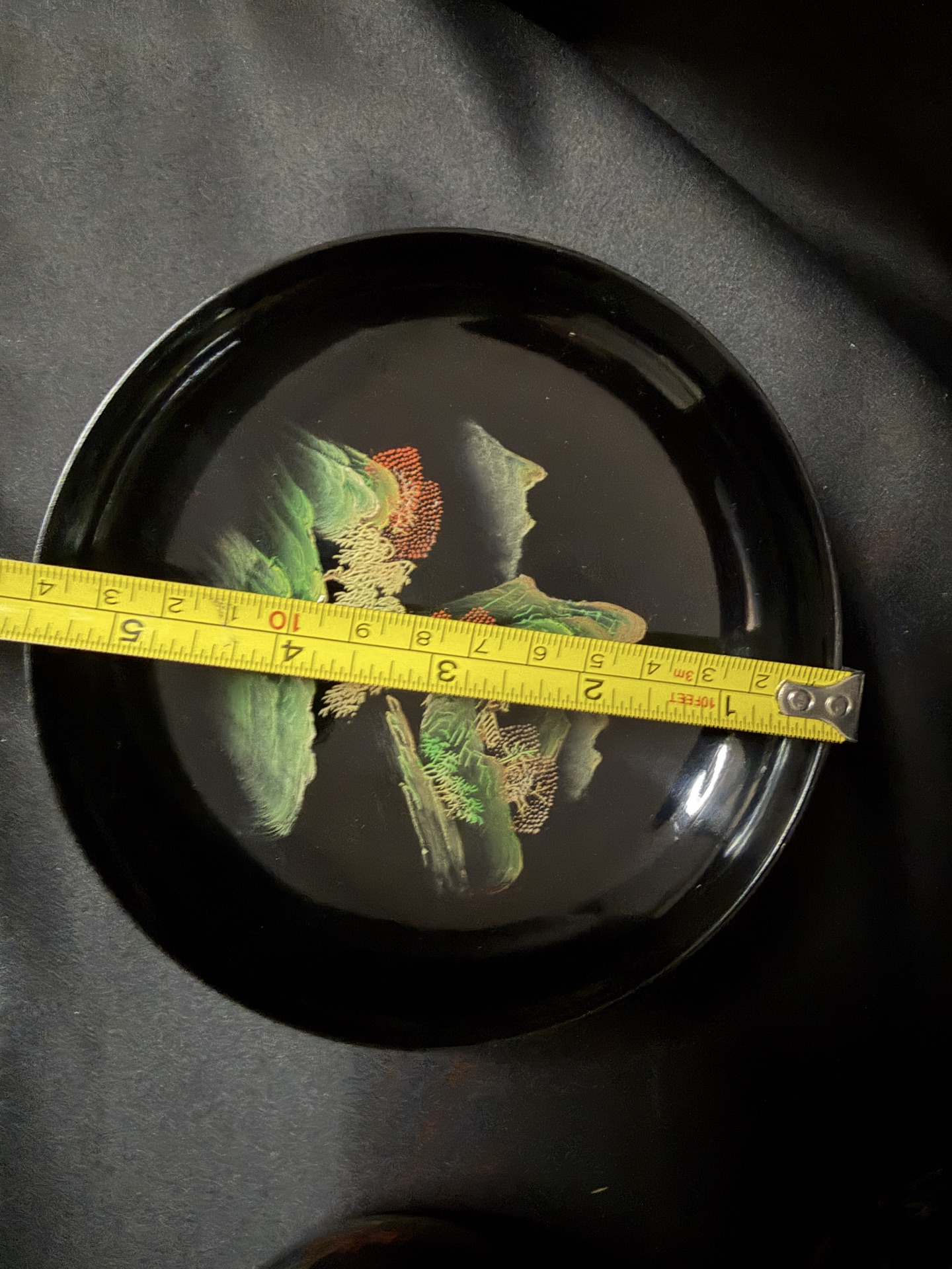 Japanese Lacquer Ware Tray Tea Set - image 9 of 12