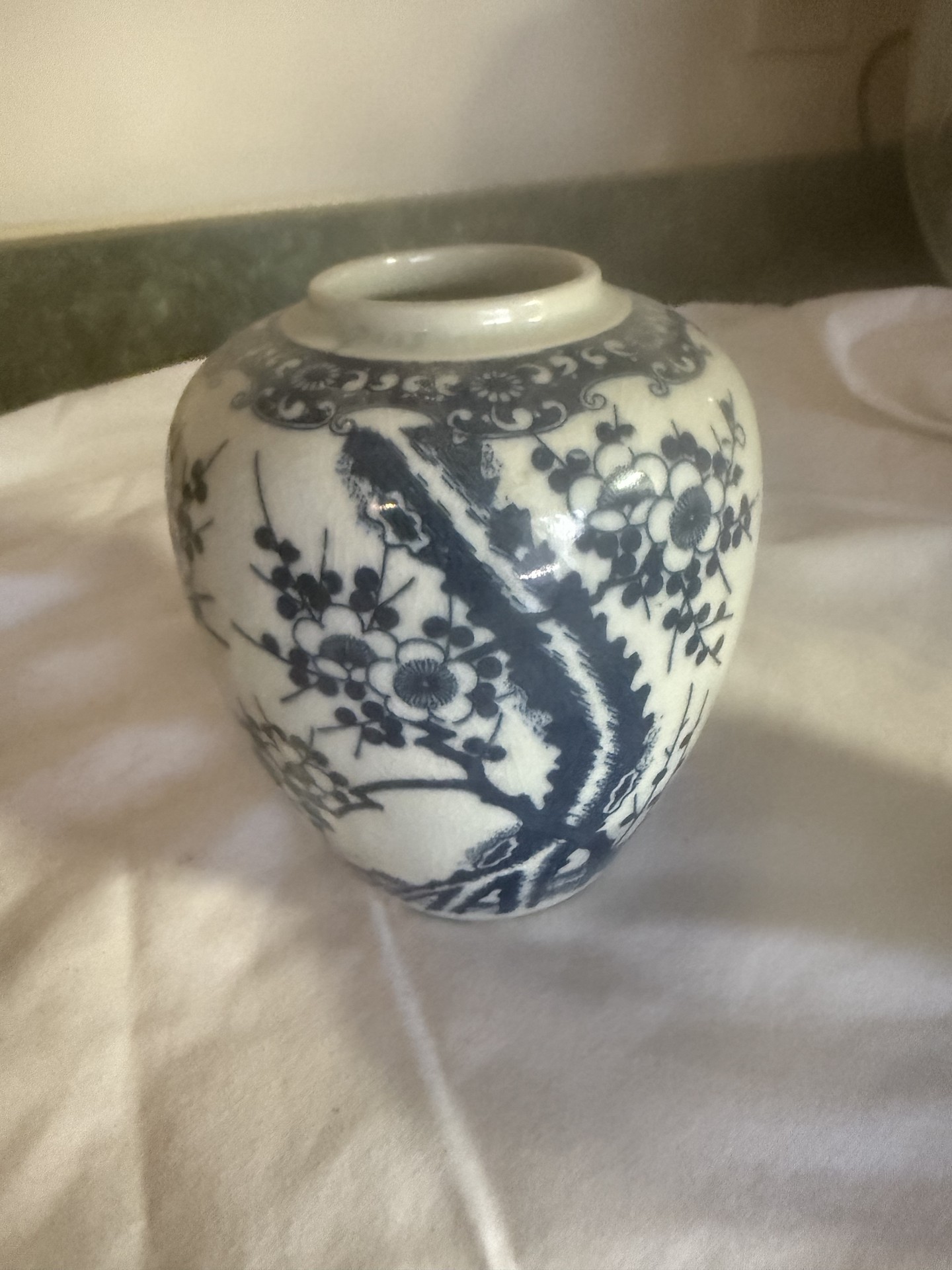 Folk Craft Sponge Nantucket & Otagiri Blue and White Porcelain Tea Set with Accessories - image 9 of 10