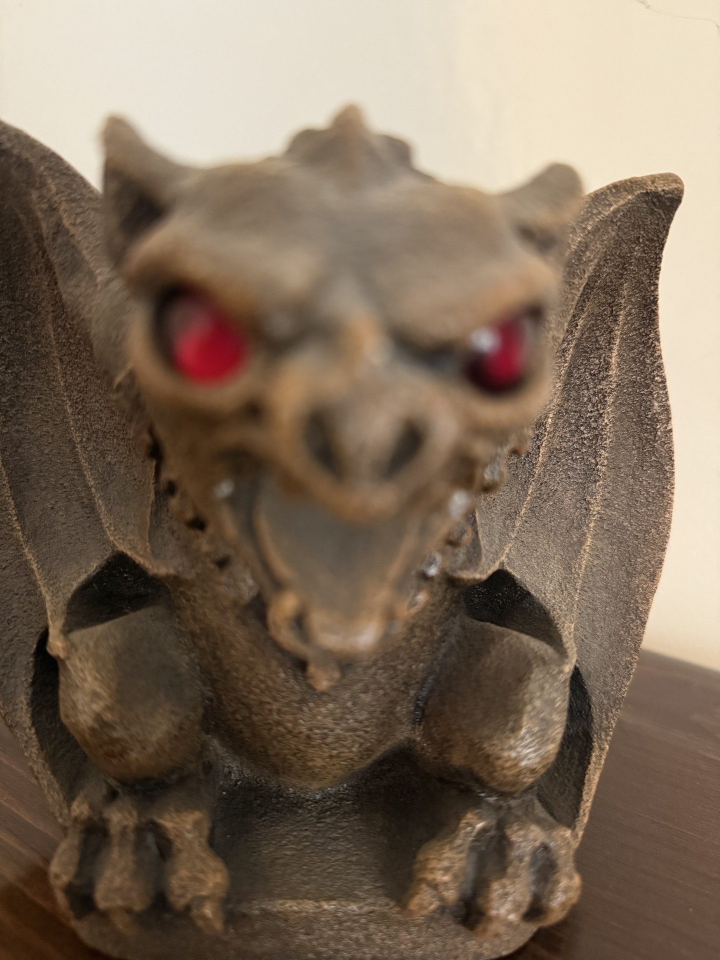 Windstone Editions dragon sculpture with tealight cavity - image 4 of 16