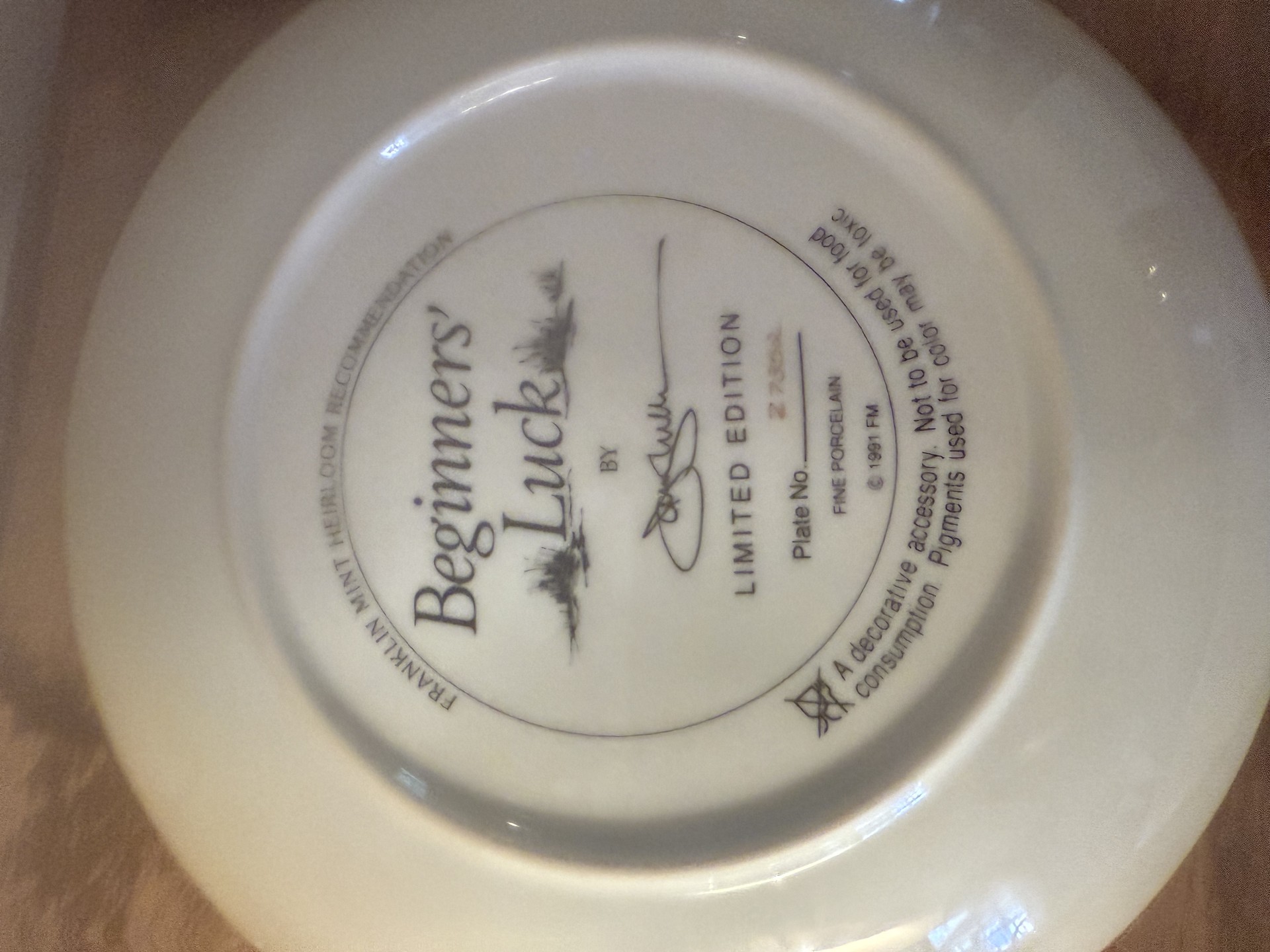 Set of four round decorative plates featuring black Labrador retrievers - image 6 of 9