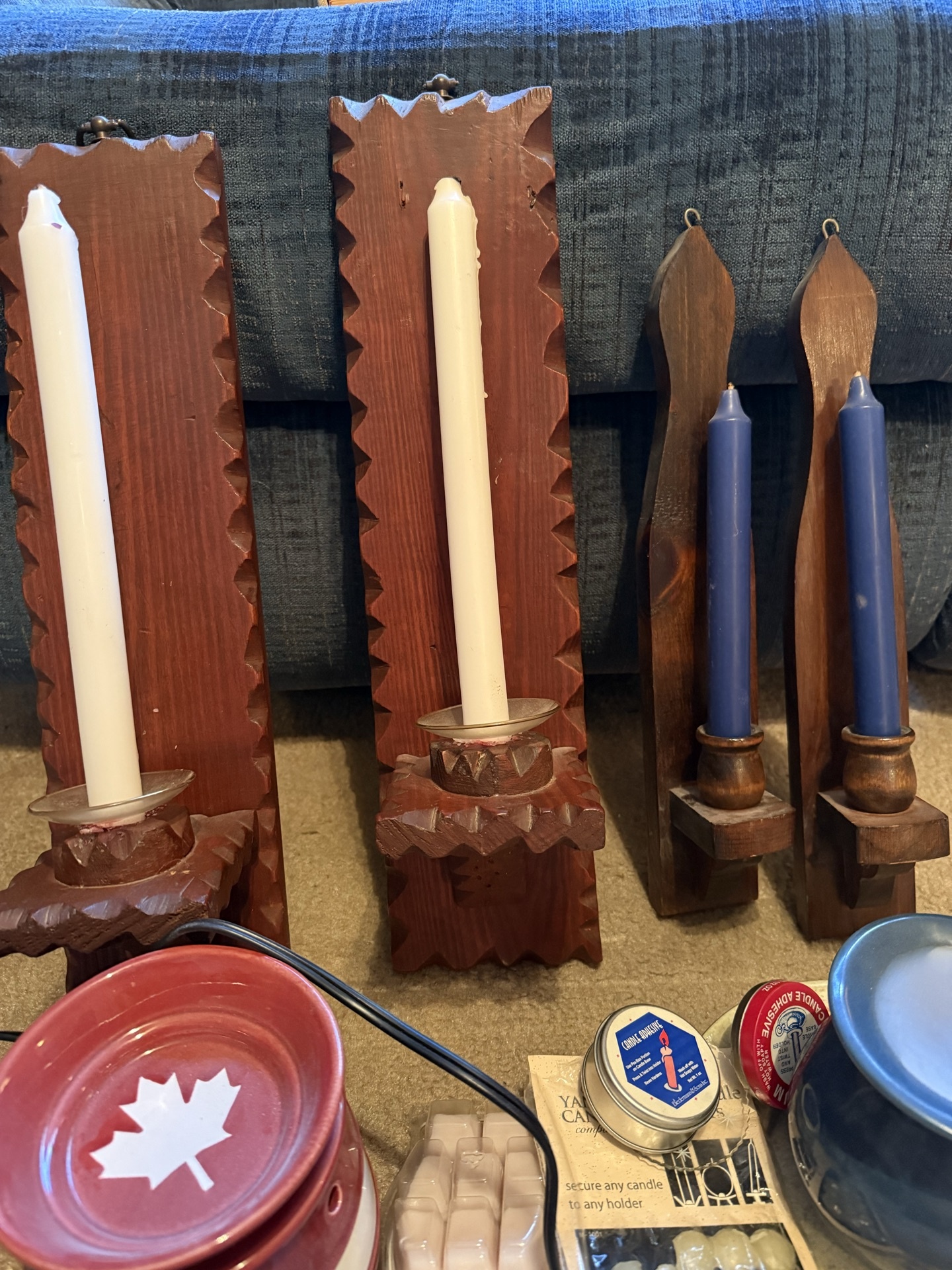 Candle holders, warmers, and decor items - image 4 of 5