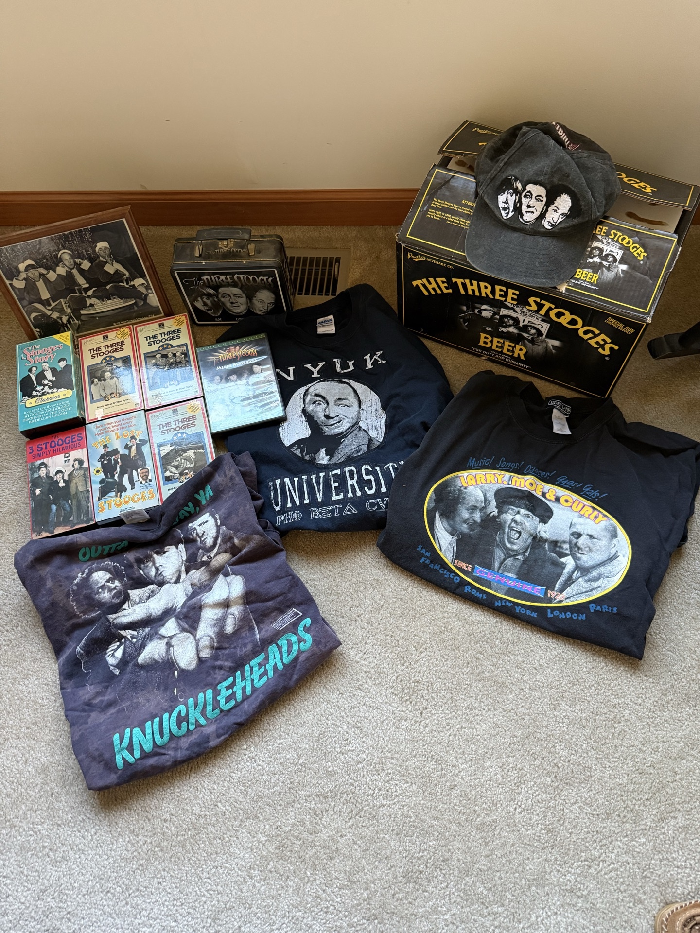 Three Stooges Memorabilia Collection - image 1 of 5