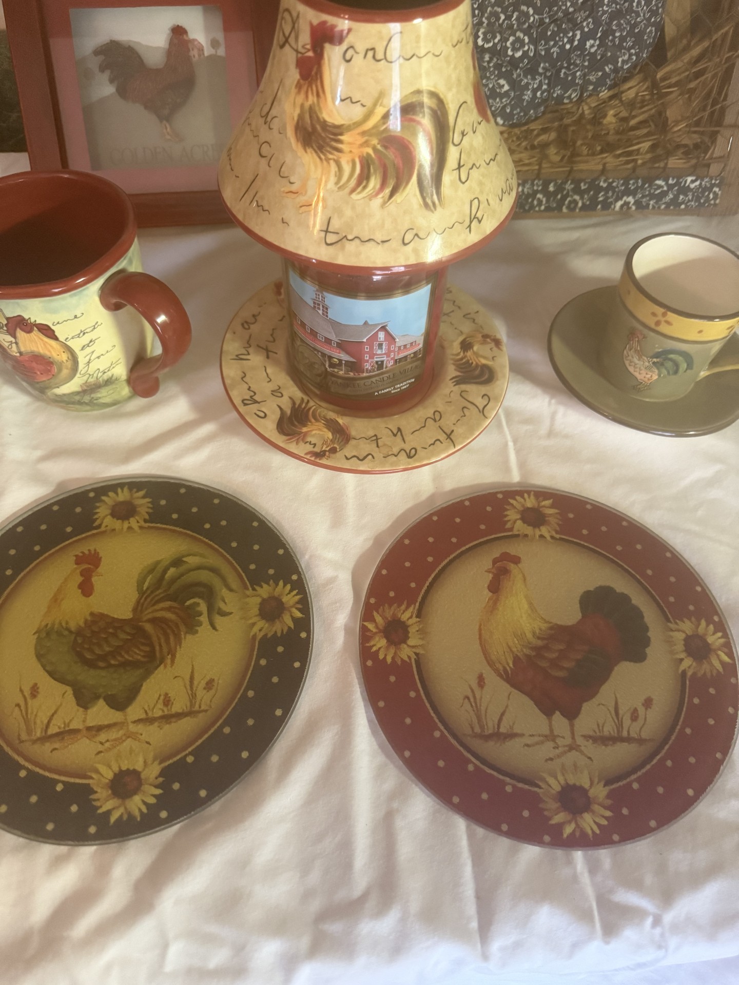 Rooster-themed kitchenware and decor set - image 6 of 8
