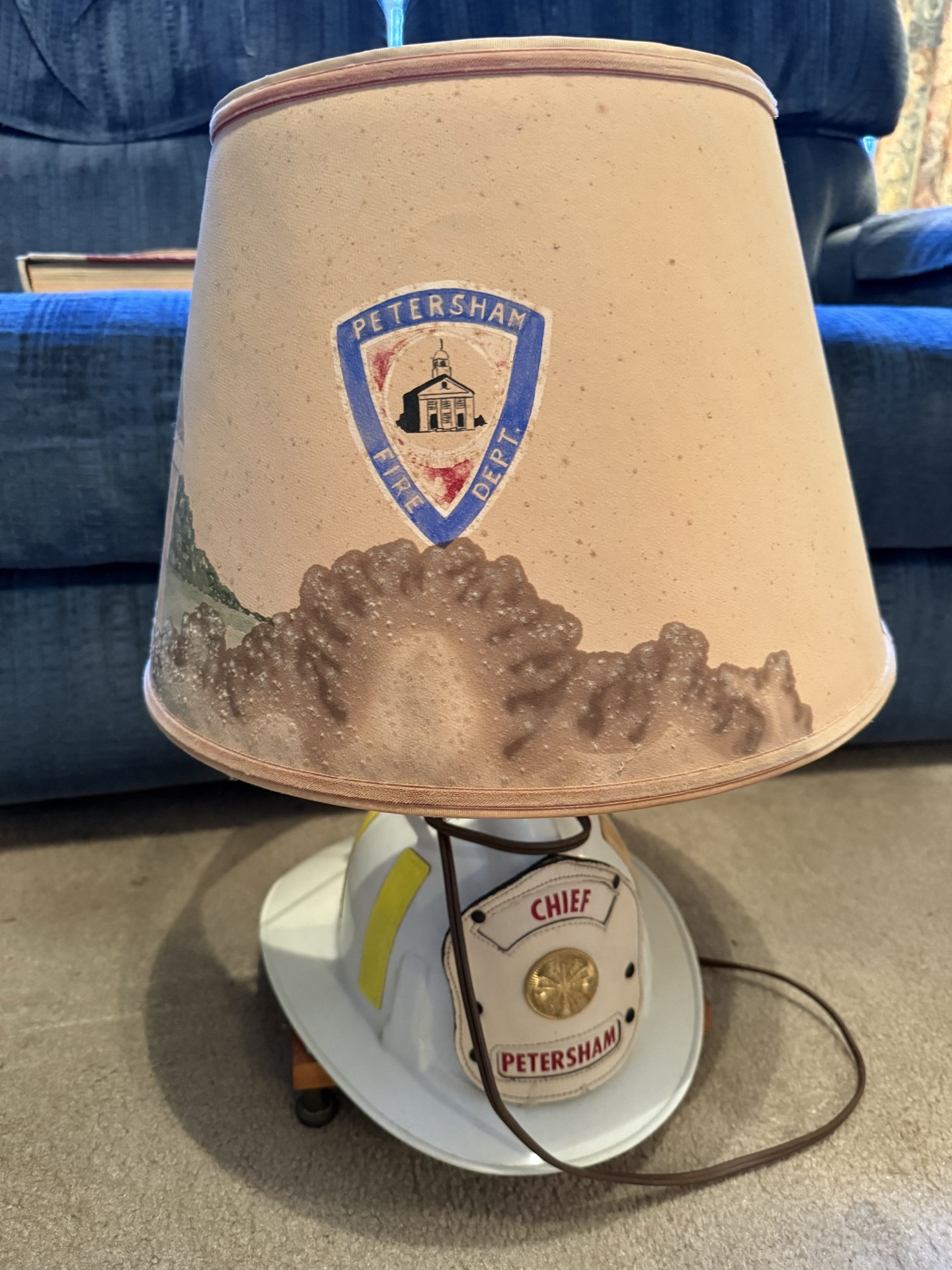 Petersham Fire Department Chief Lamp - image 1 of 6