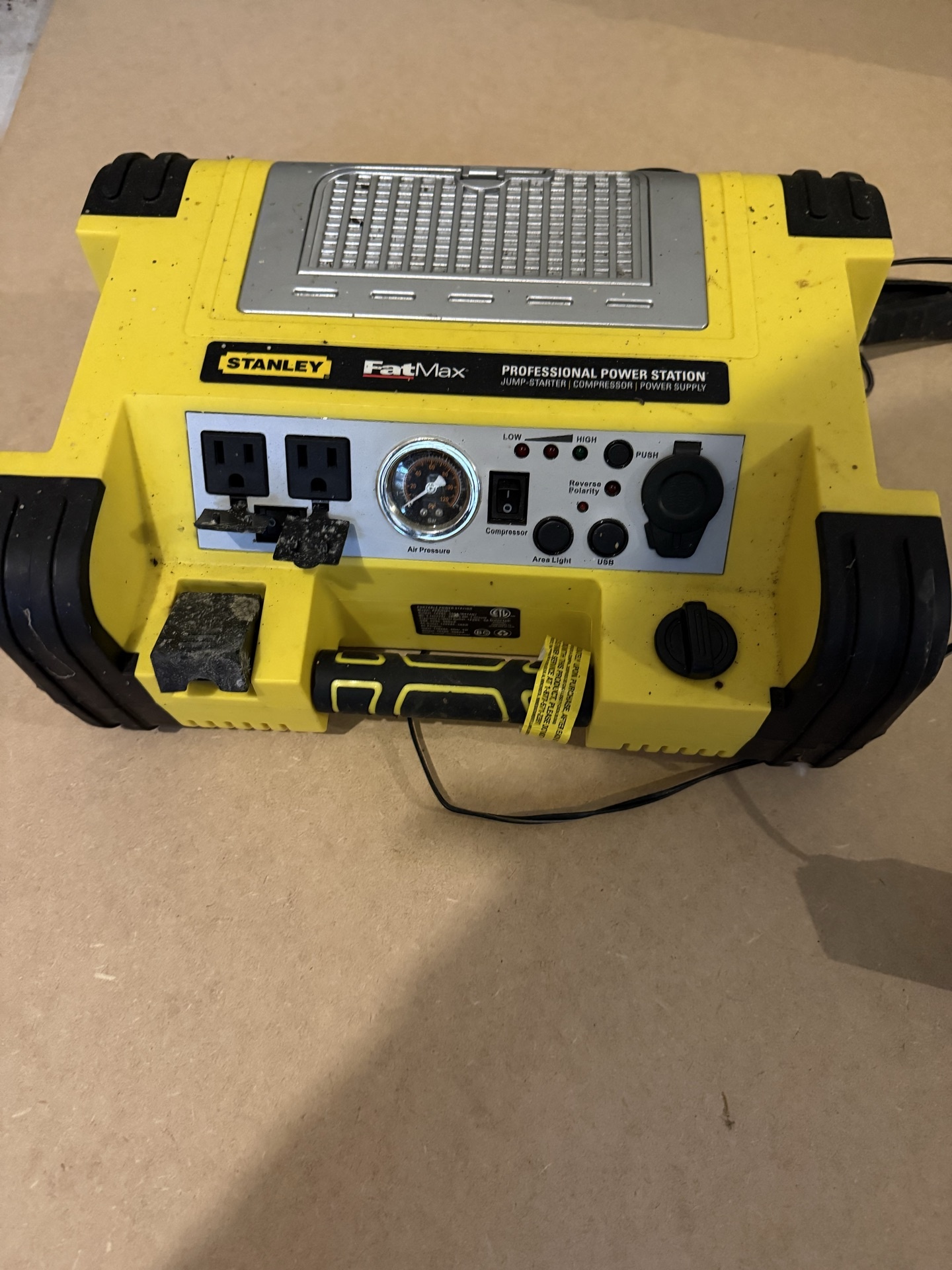 Stanley FatMax Portable Power Station and Jump Starter - image 1 of 3