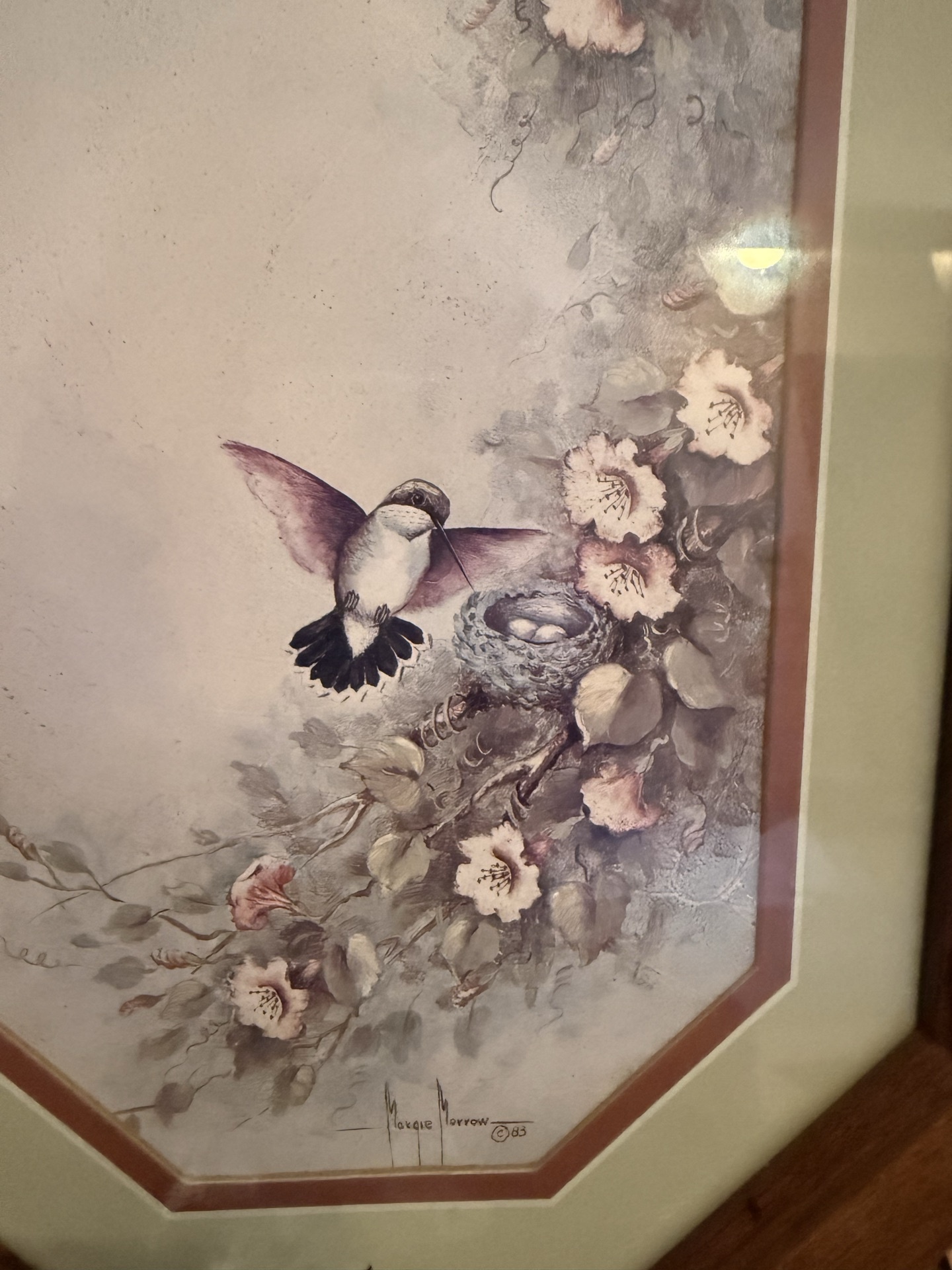 Bird-themed wall art and clocks - image 6 of 8