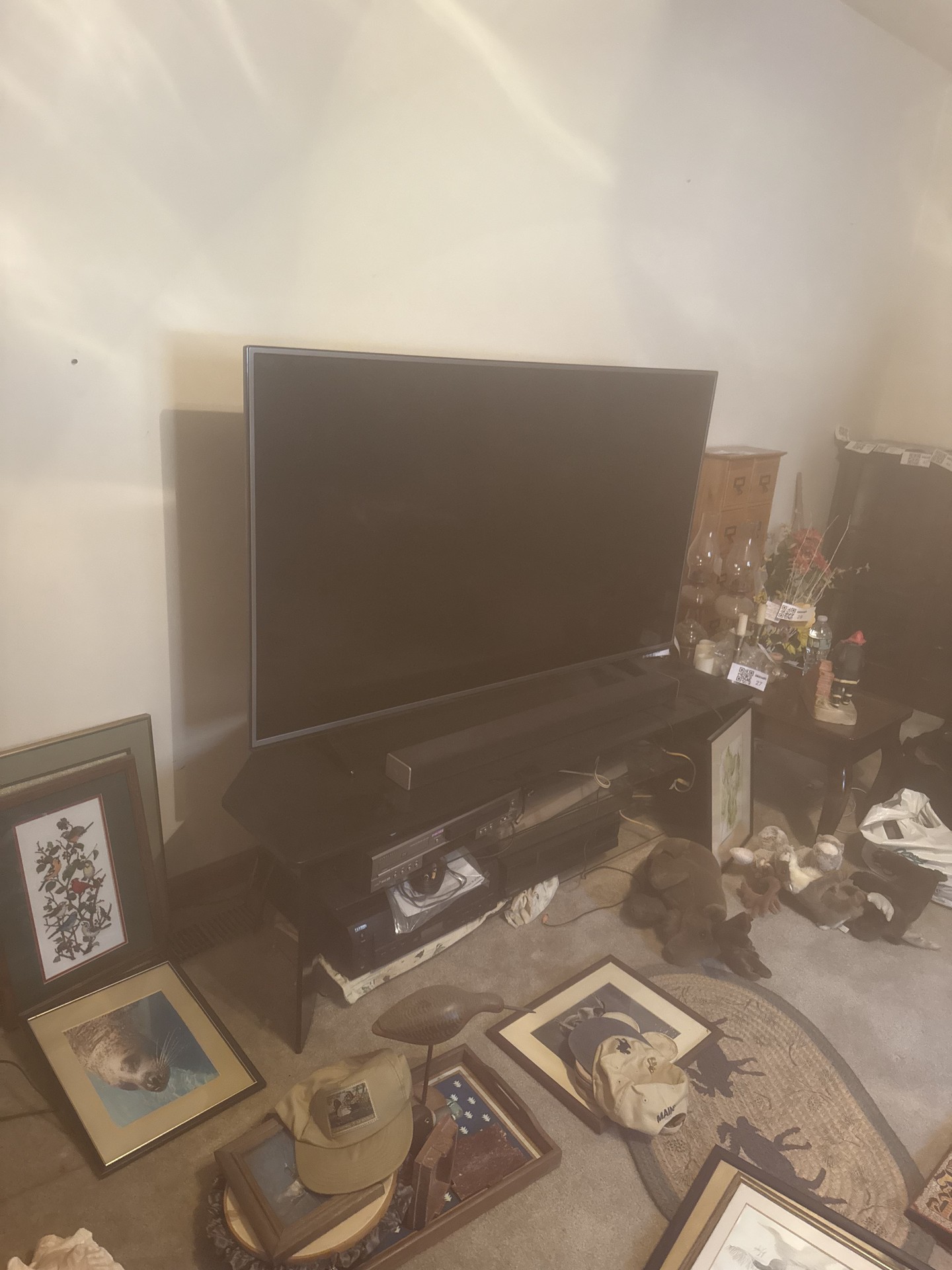 Roma Bowl Vintage blue speckled ceramic bowl and matching platter - image 8 of 9