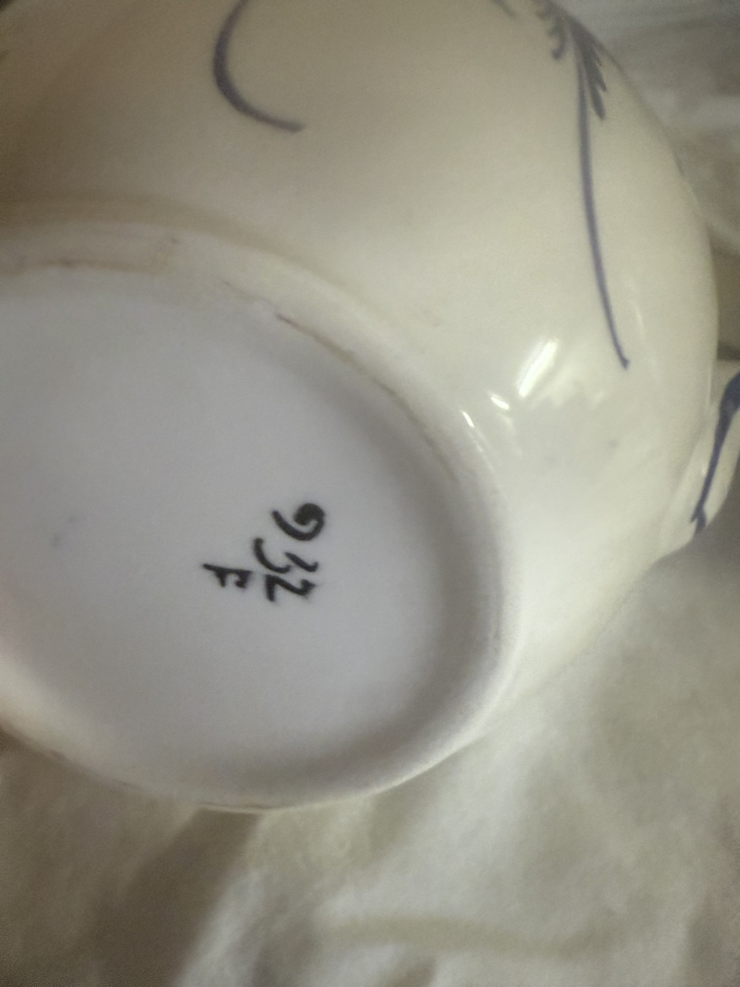 Two ceramic pitchers with floral and rooster designs - image 4 of 8