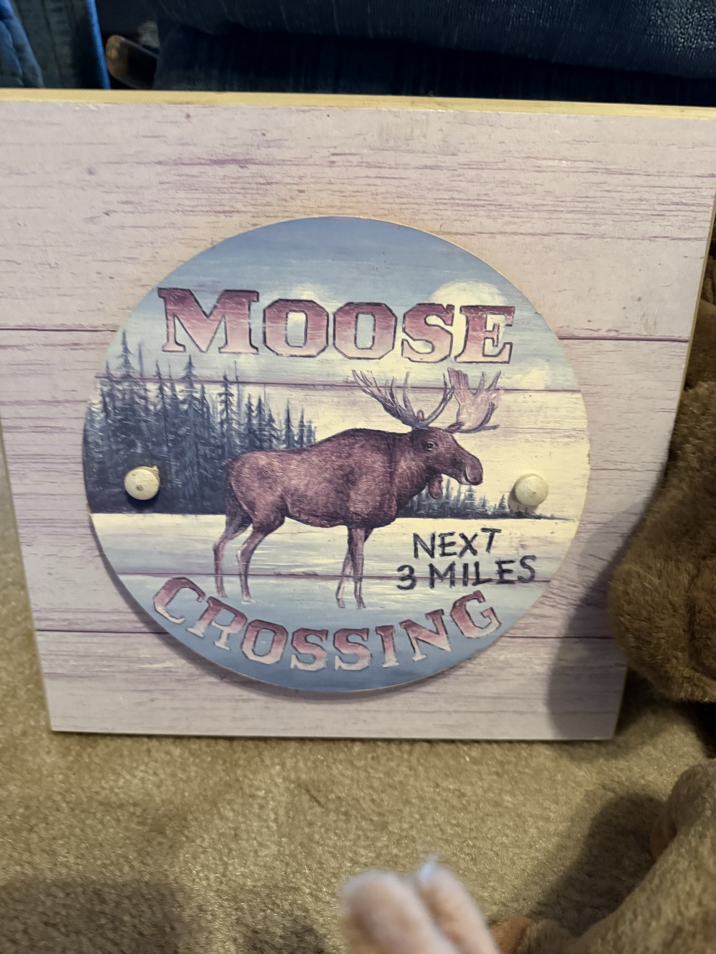 Moose-themed home decor collection - image 5 of 8
