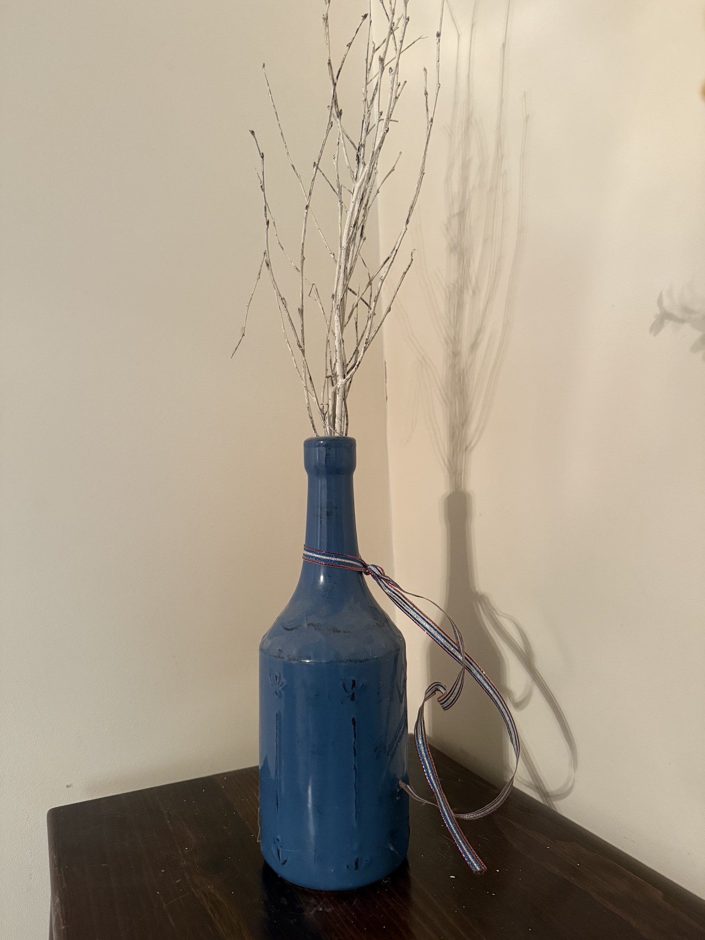 Decorative vases with artificial floral arrangements - image 4 of 8