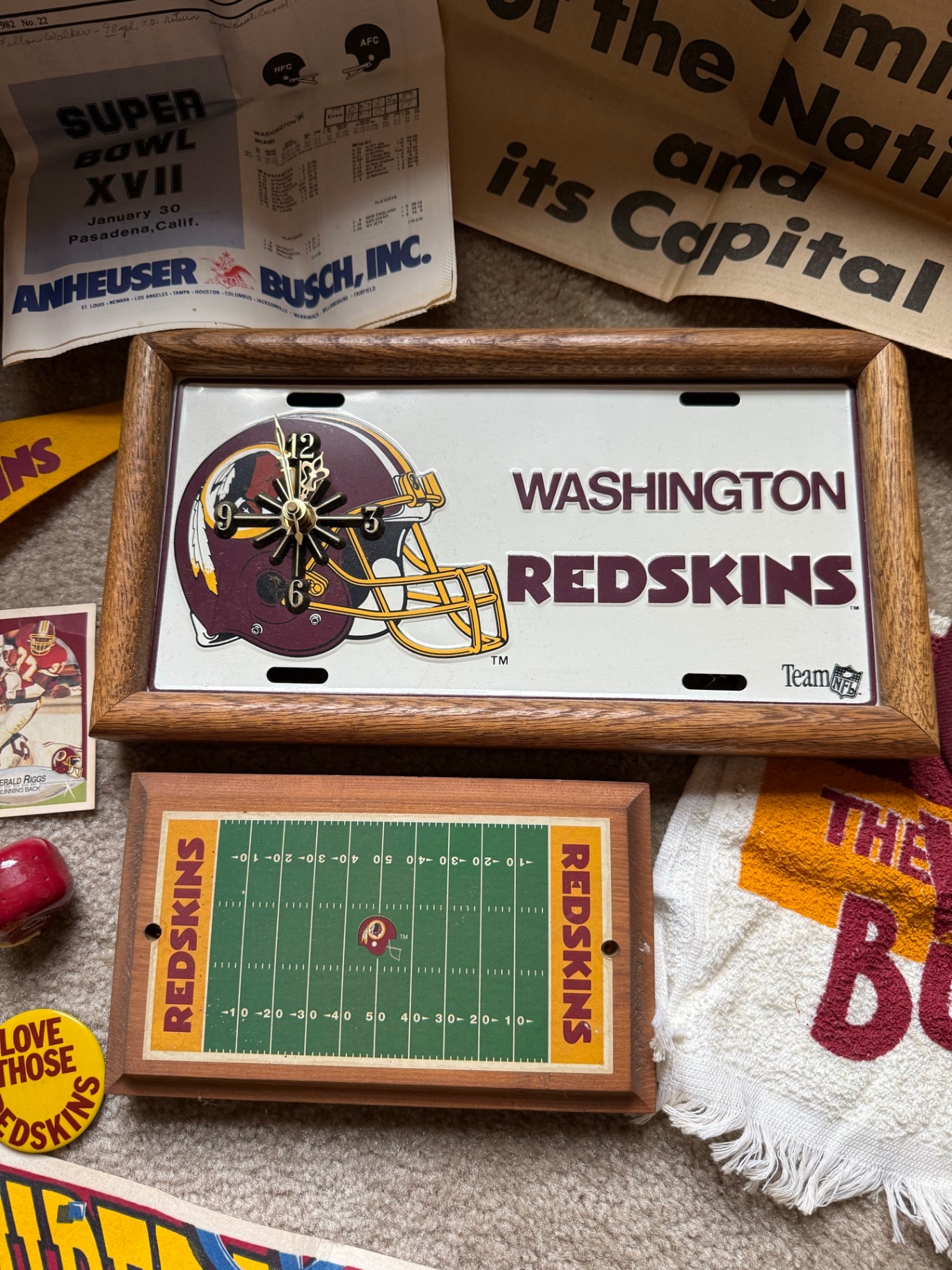 Washington Redskins NFL Memorabilia Collection - image 2 of 10