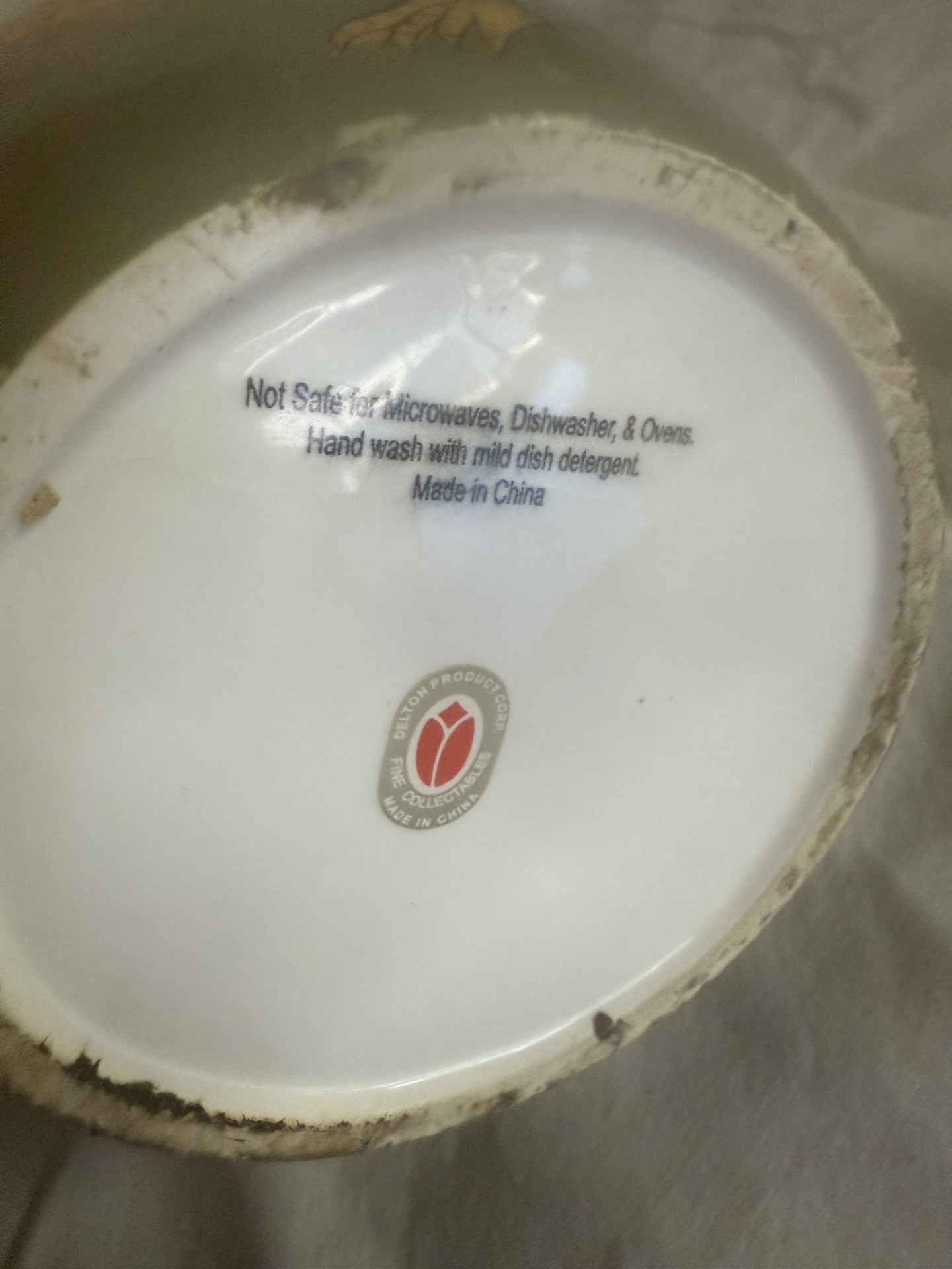 Two ceramic pitchers with floral and rooster designs - image 7 of 8