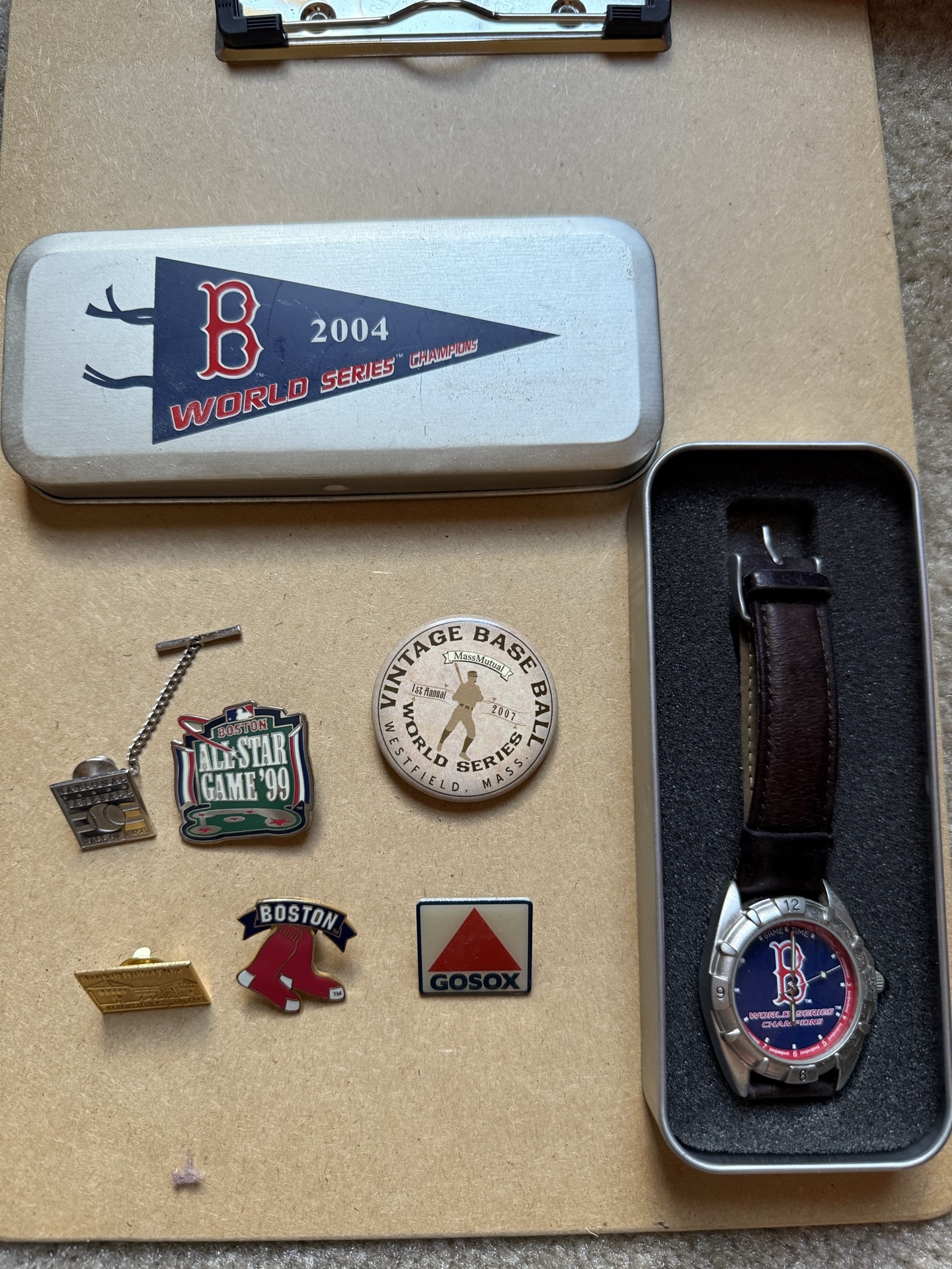 Boston Red Sox World Series 2004 memorabilia collection - image 1 of 6