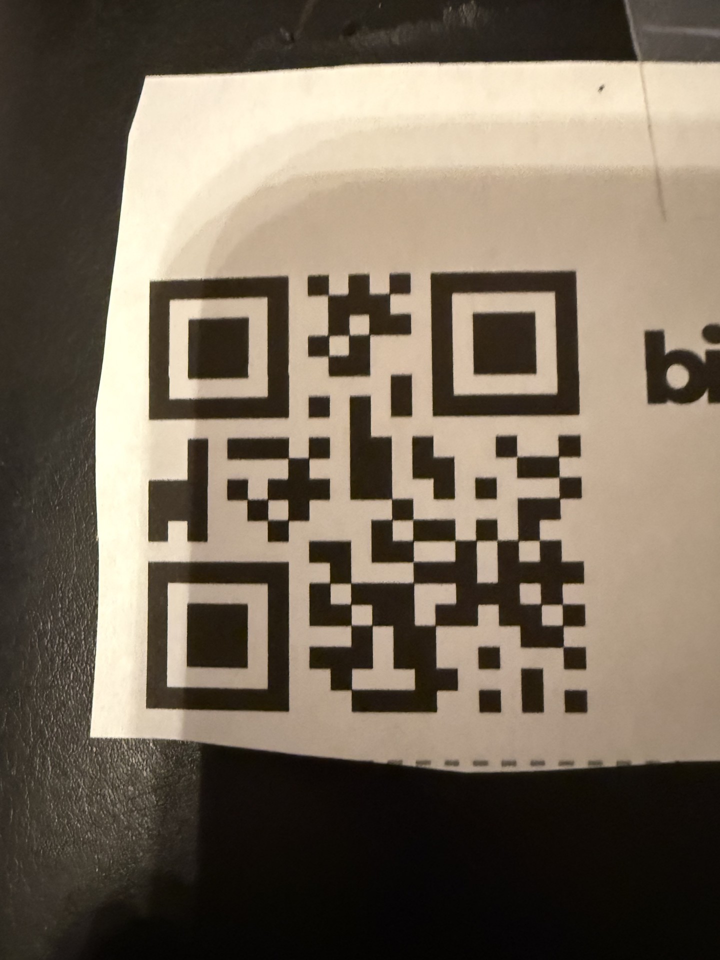 Square black leather-top stool with wooden ball feet - image 8 of 9