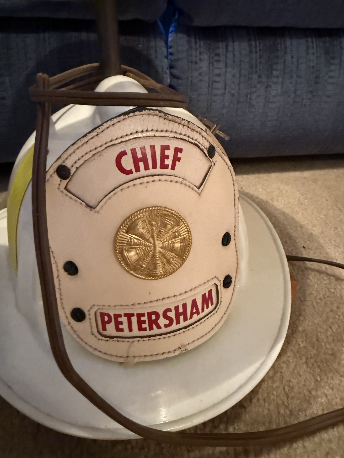 Petersham Fire Department Chief Lamp - image 2 of 6