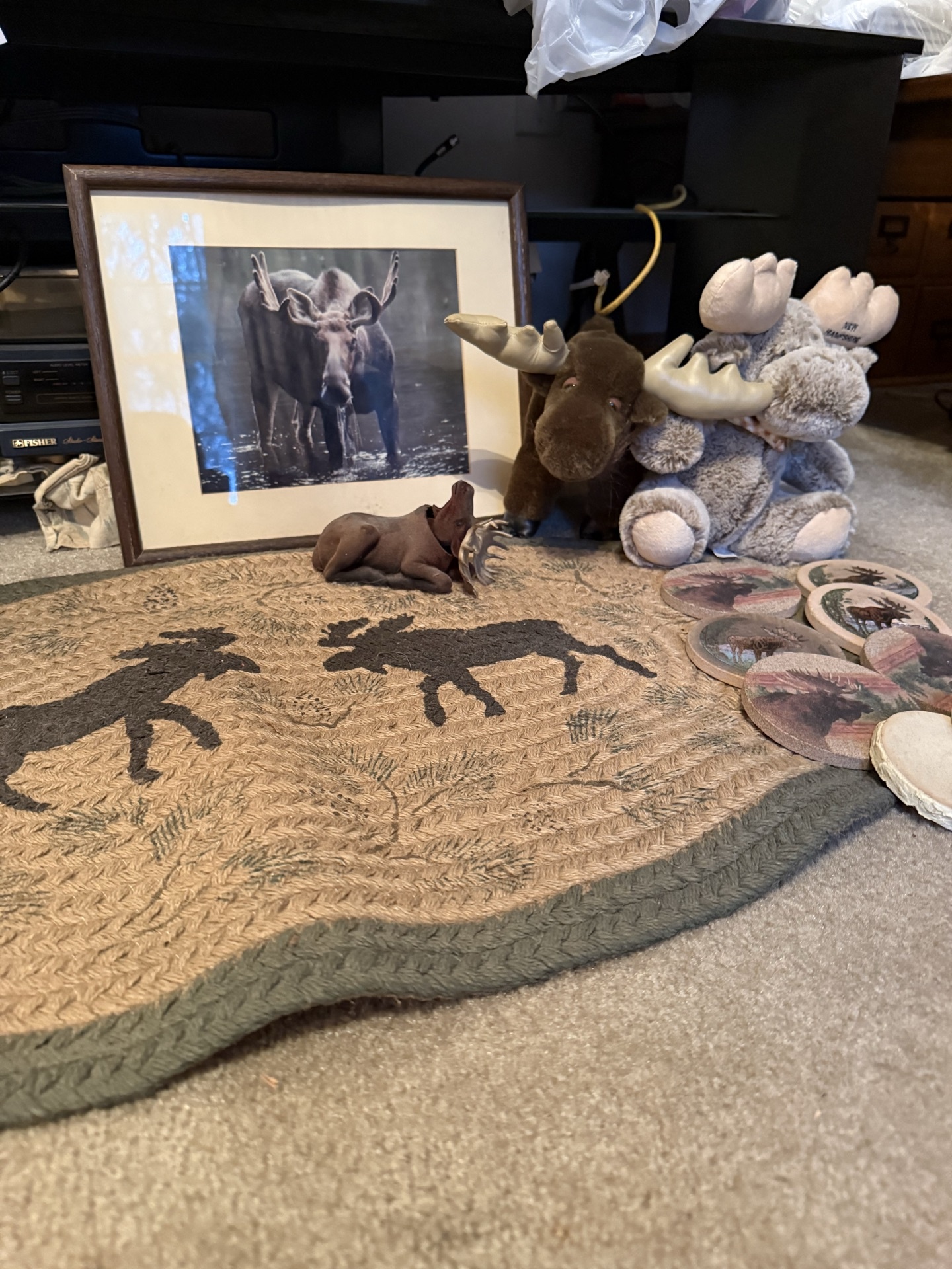 Moose-themed home decor collection - image 1 of 6
