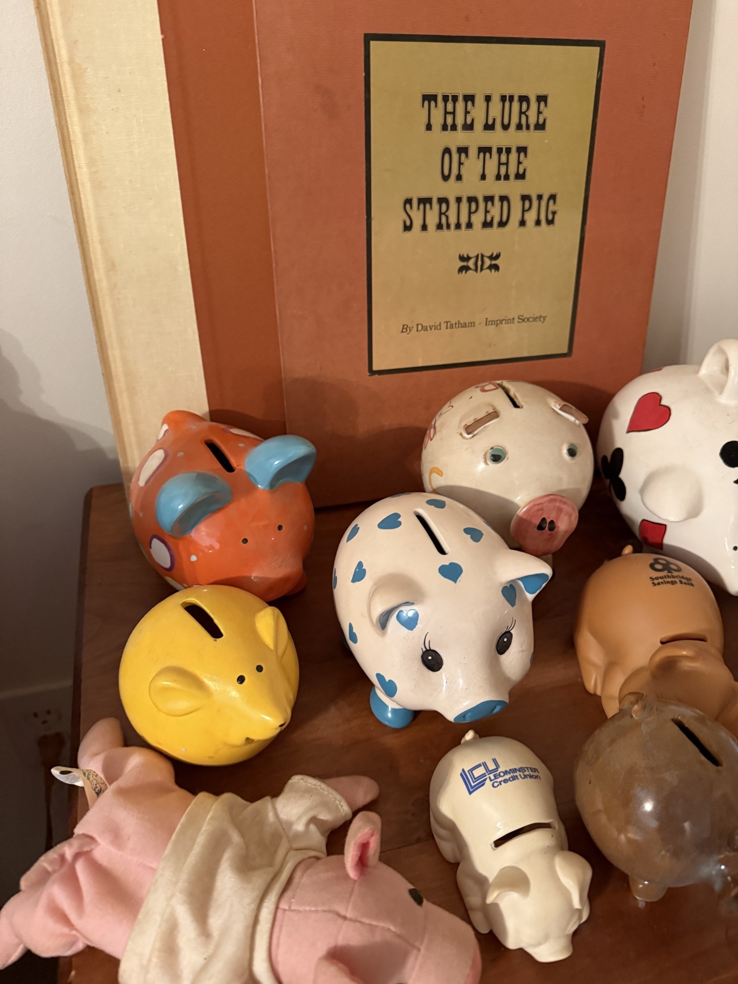 Assorted Piggy Banks and a Vintage Book - image 2 of 4