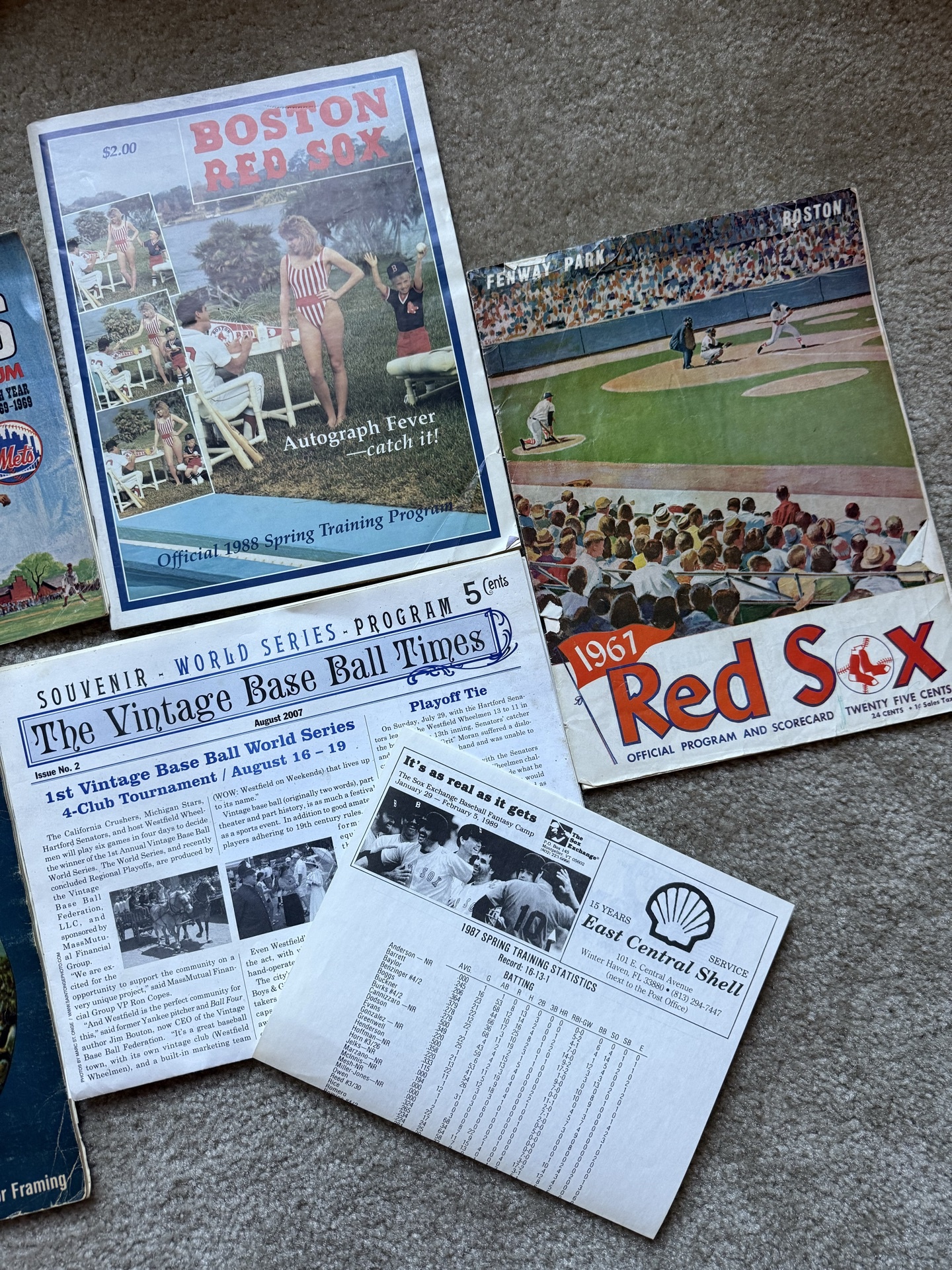 Vintage Baseball Programs and Memorabilia - image 3 of 4