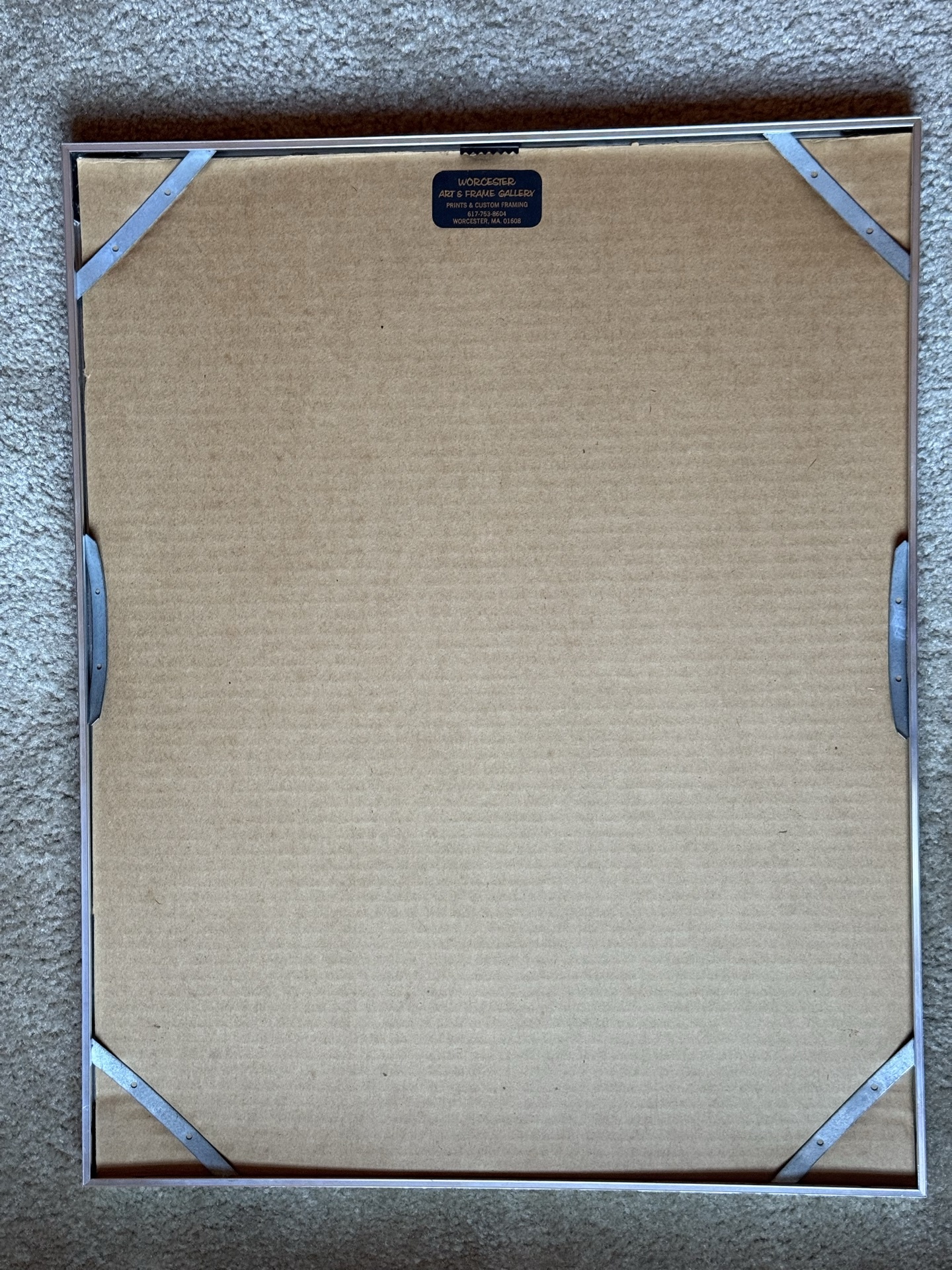 Framed Norman Rockwell print 'Tough Call' - image 3 of 4