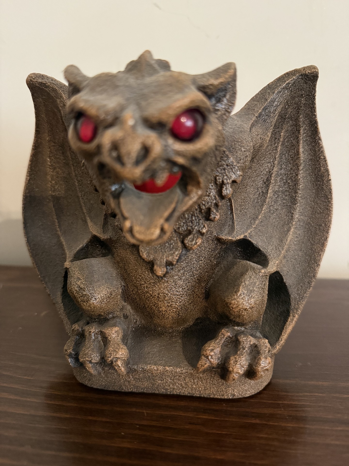 Windstone Editions dragon sculpture with tealight cavity - image 16 of 16